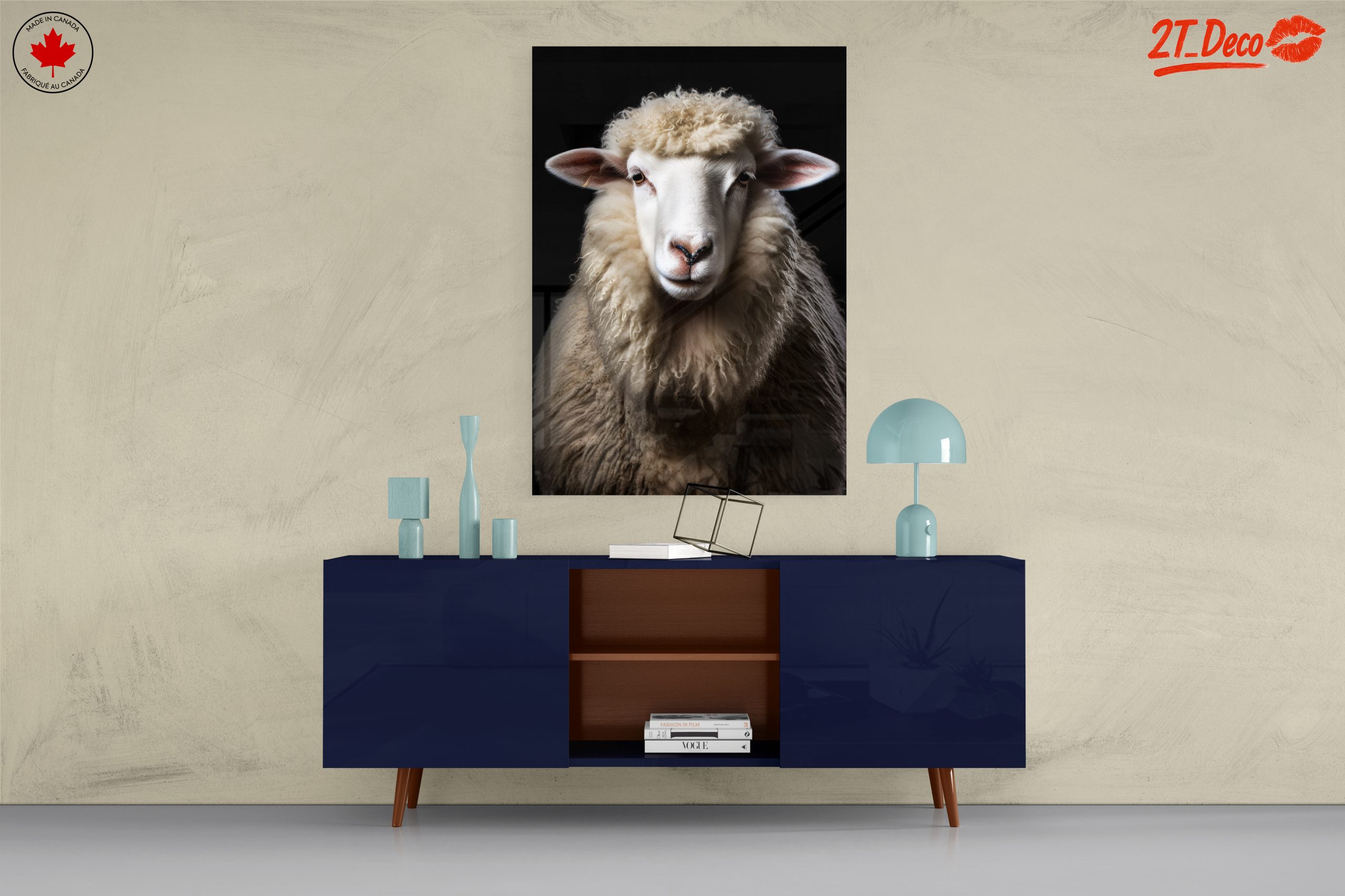 Artistic Portrait of a Sheep - Image 8
