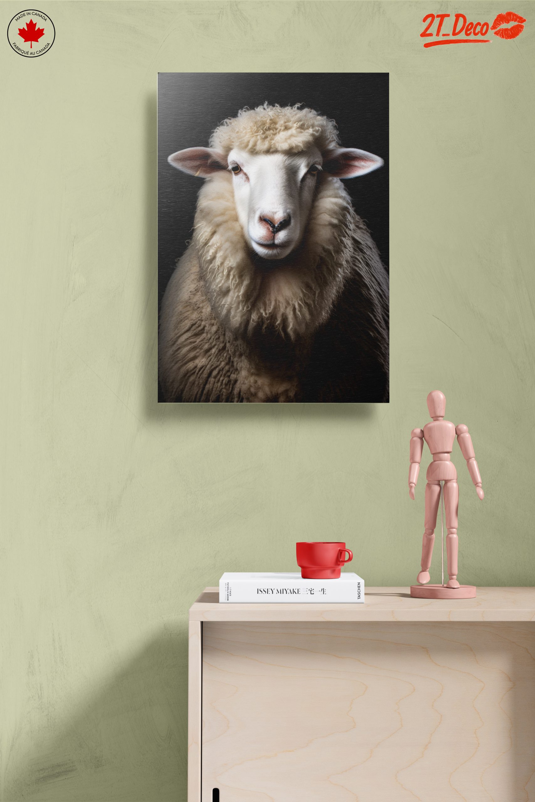Artistic Portrait of a Sheep - Image 14