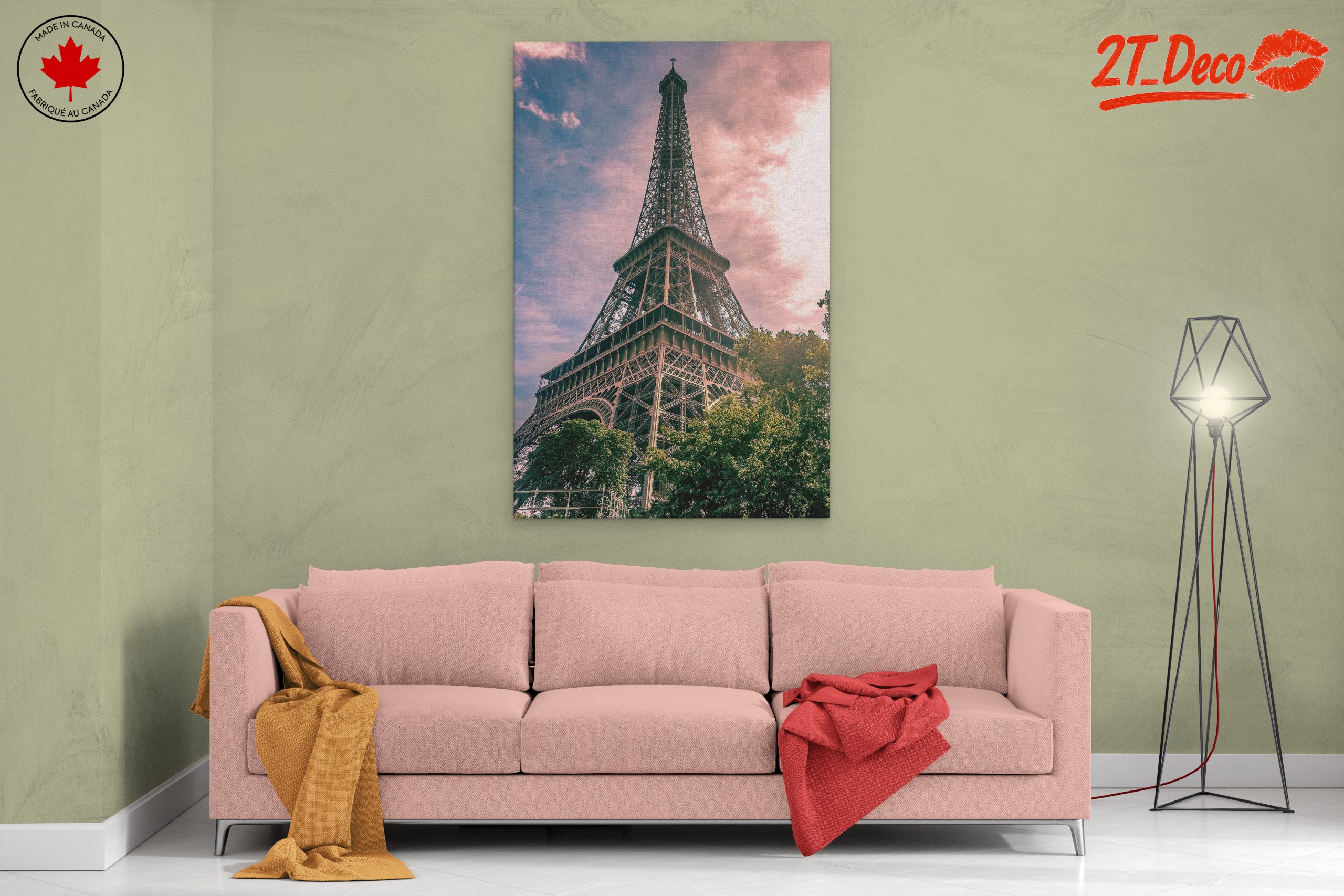 Eiffel Tower Against a Dramatic Sky 2 - Image 2