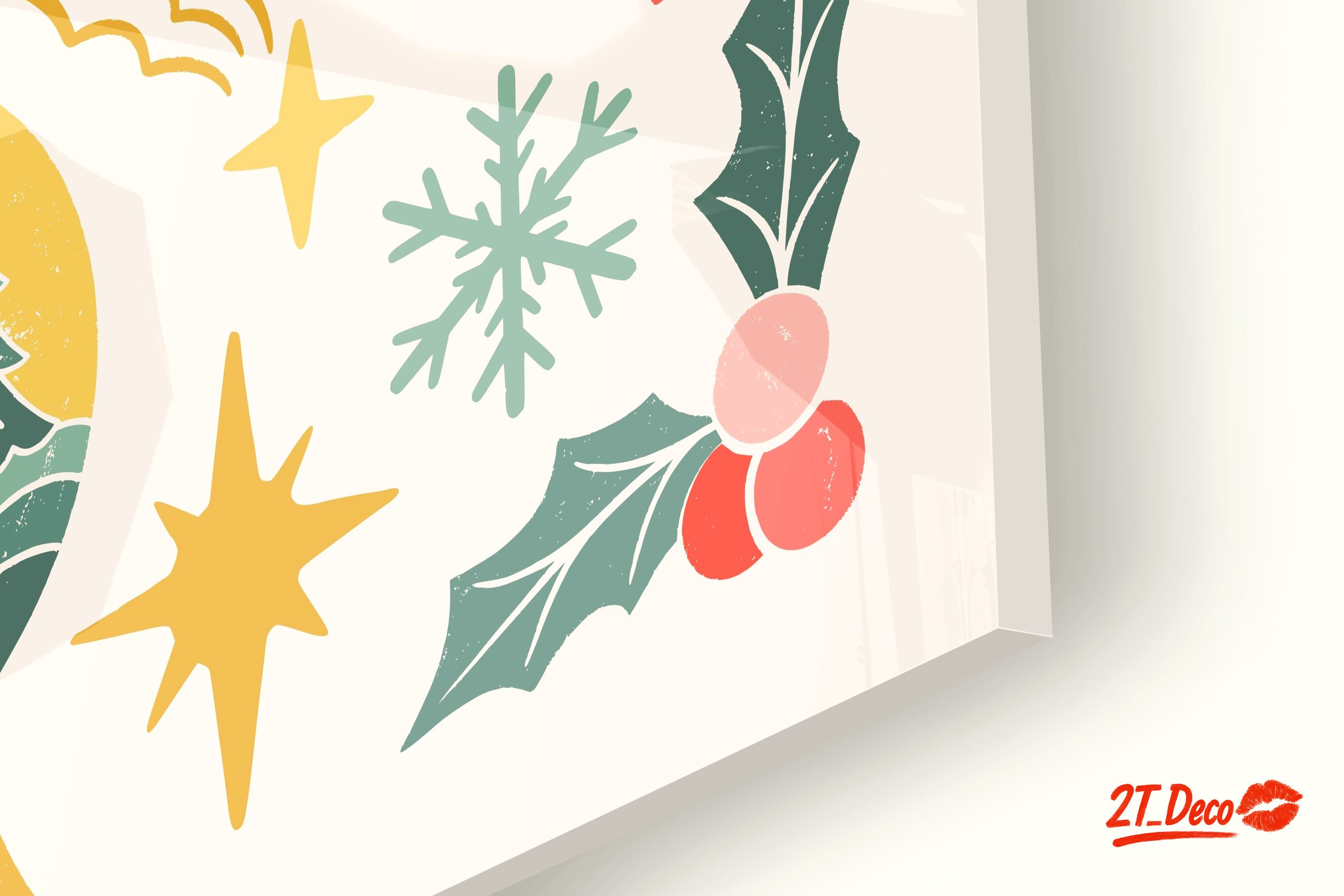 Eat Drink and Be Merry Holiday Art - Image 9