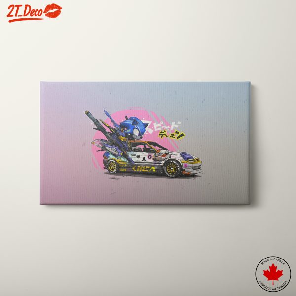 Anime Style Car Art