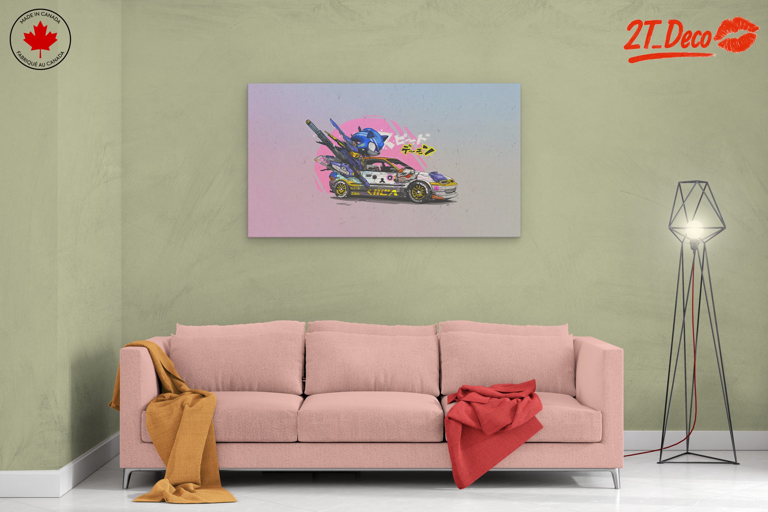 Anime Style Car Art - Image 2
