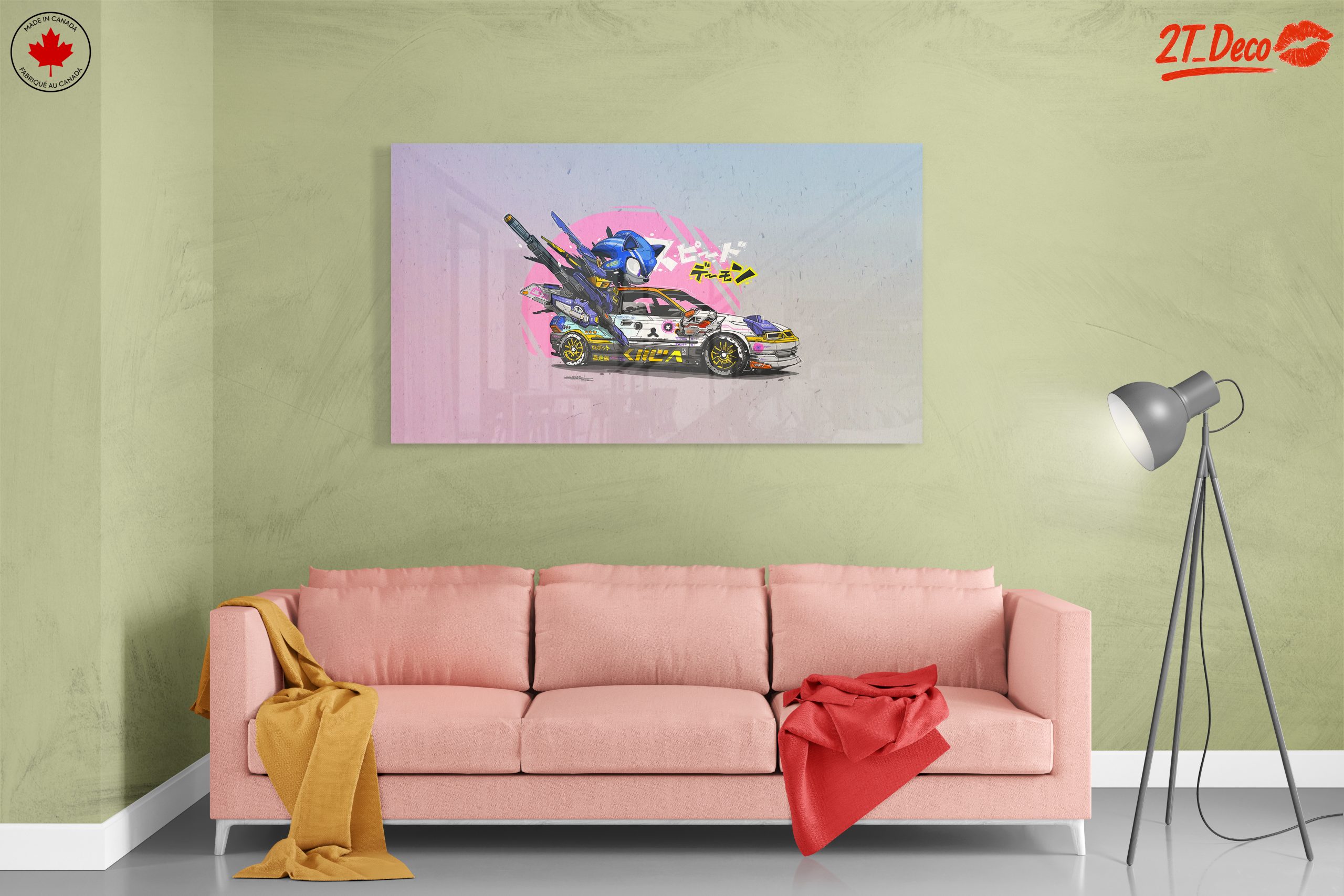 Anime Style Car Art - Image 7