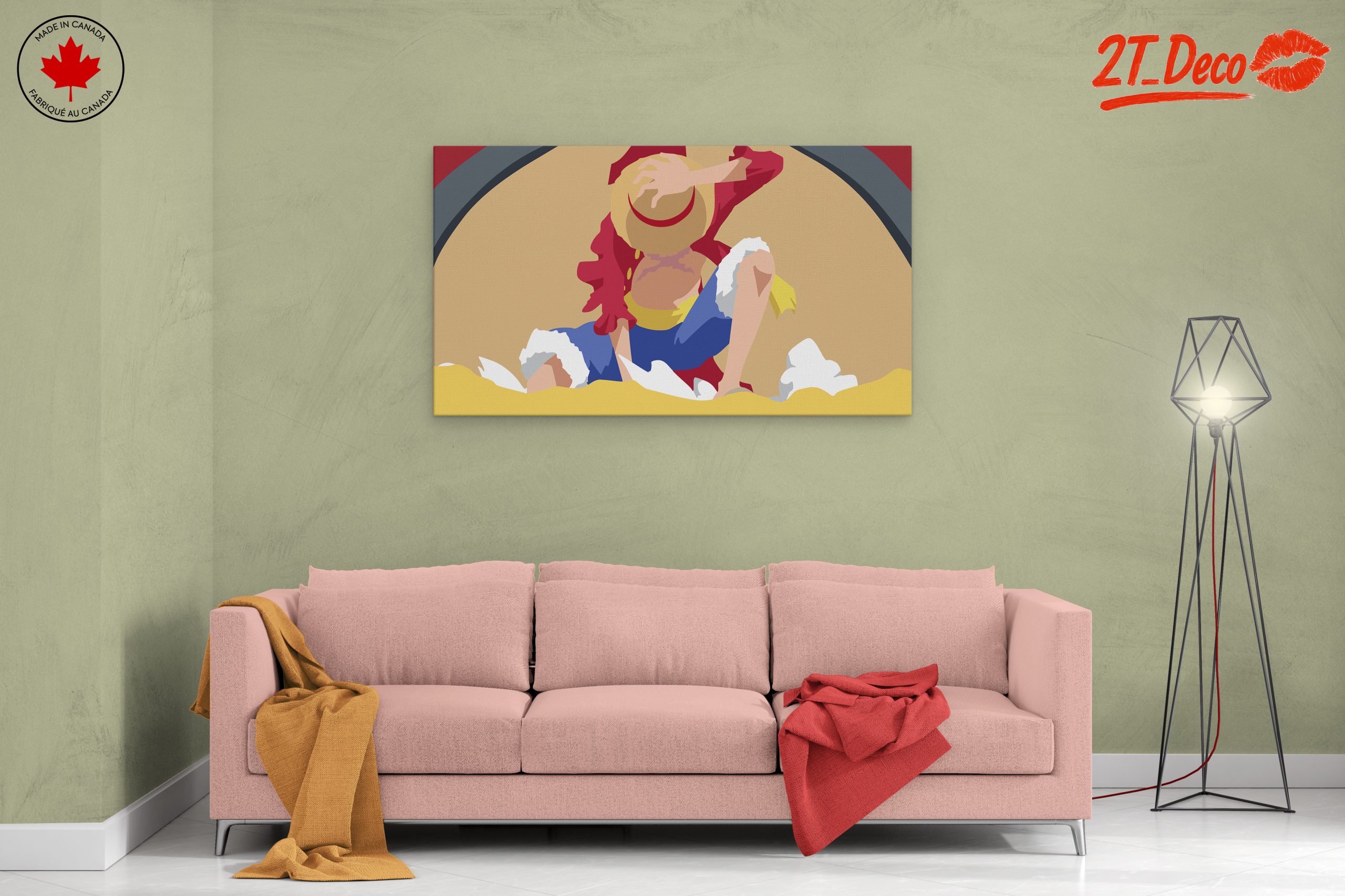 Luffy in One Piece Artwork - Image 2