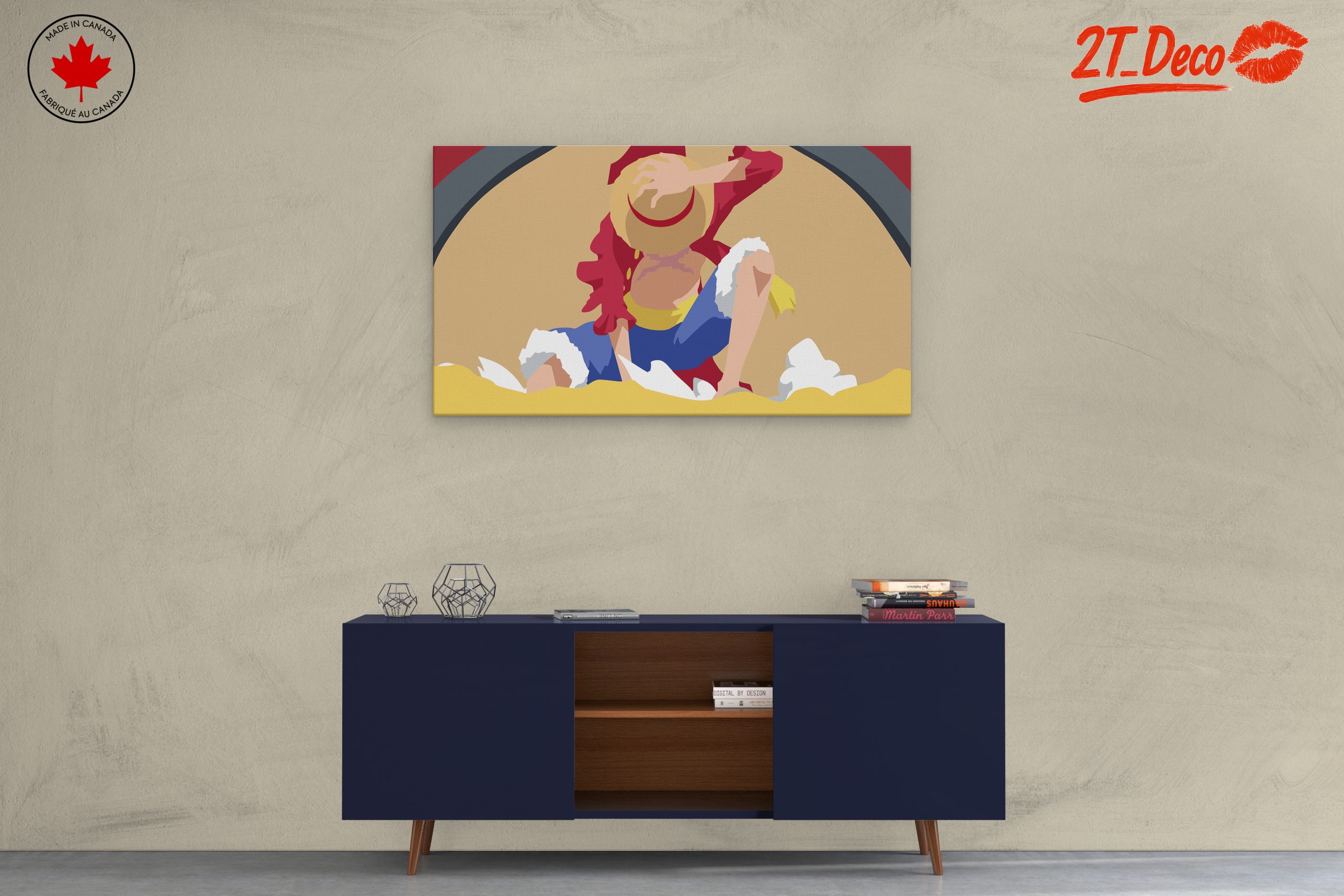 Luffy in One Piece Artwork - Image 3