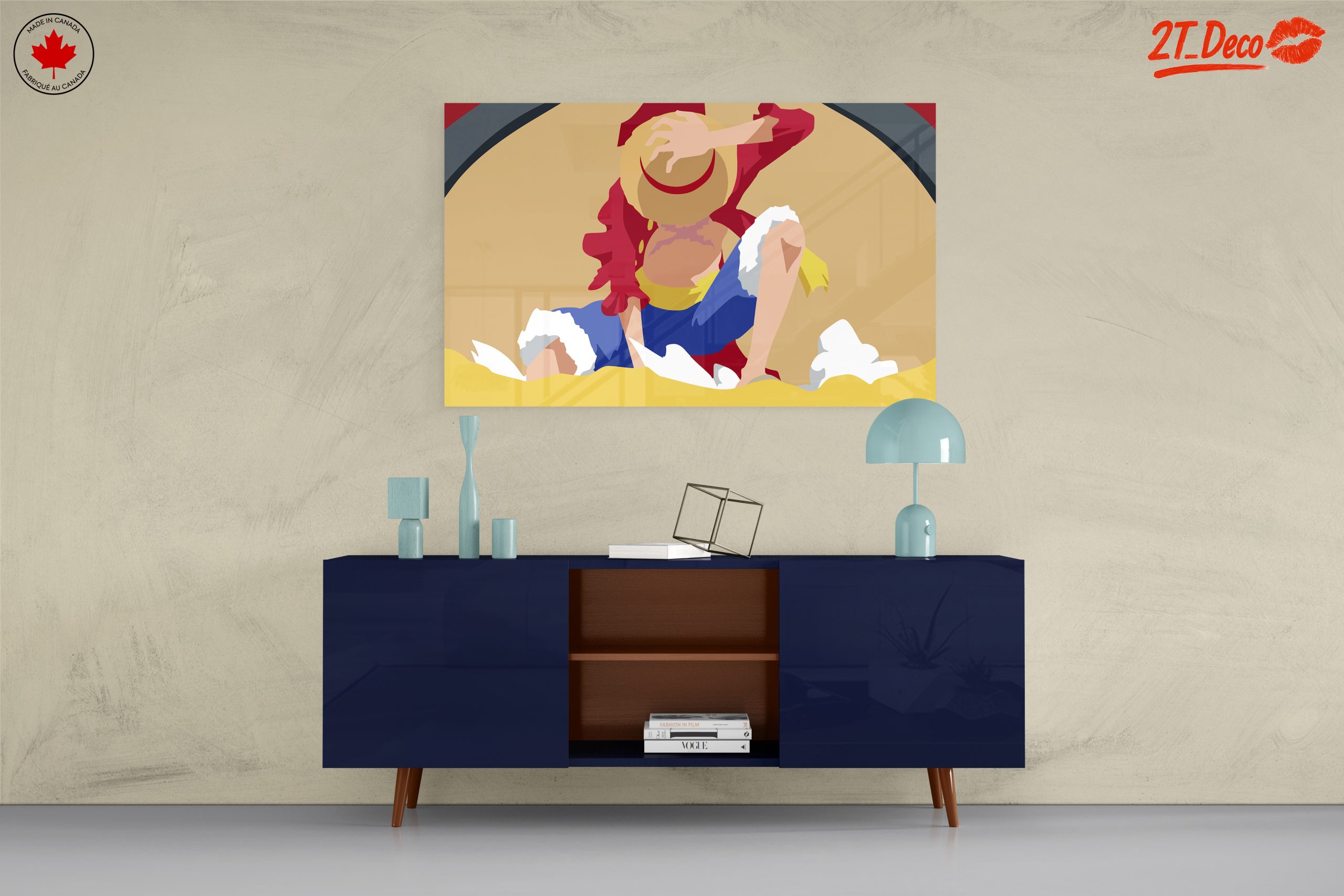 Luffy in One Piece Artwork - Image 8