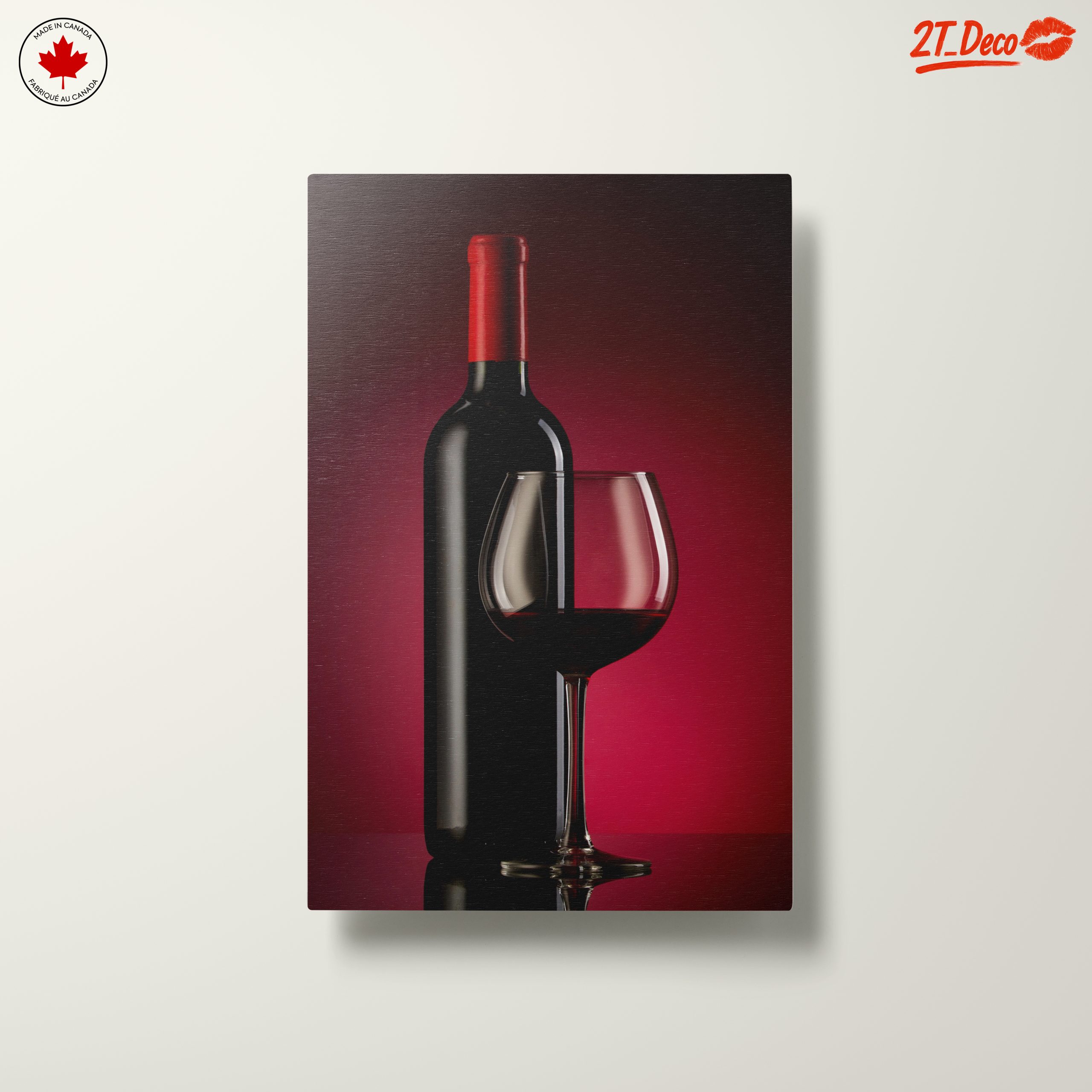 Elegant Wine and Glass Art - Image 10