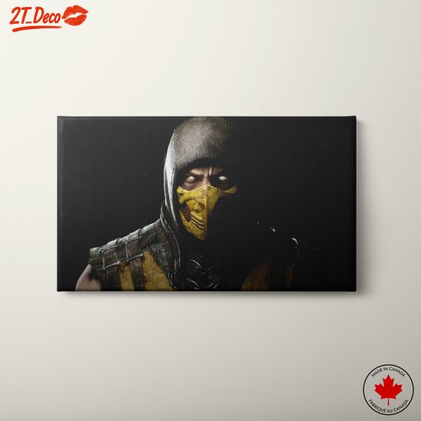 Mortal Kombat Character Art Scorpion