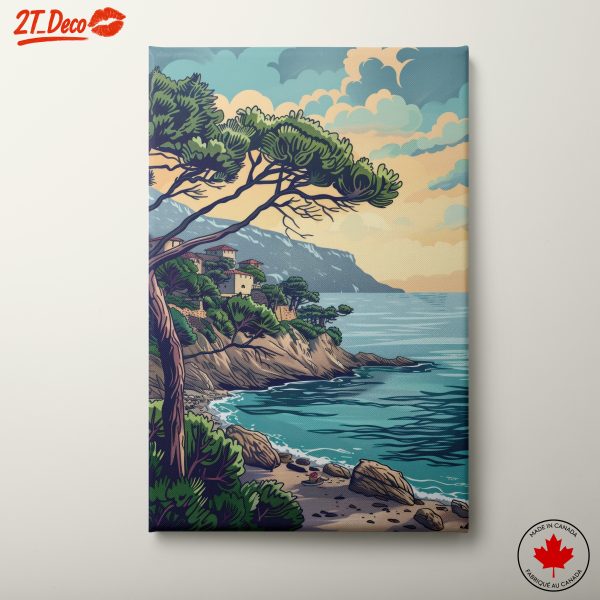 Coastal Adventure Landscape Art
