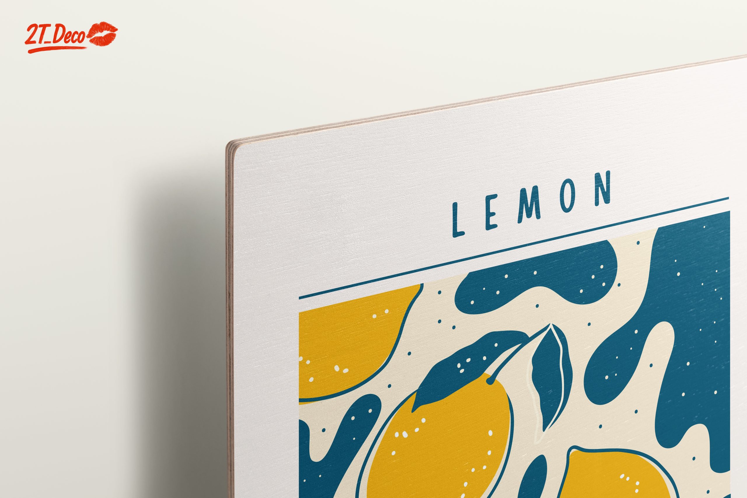 Abstract Lemon Art with Playful Colors - Image 15