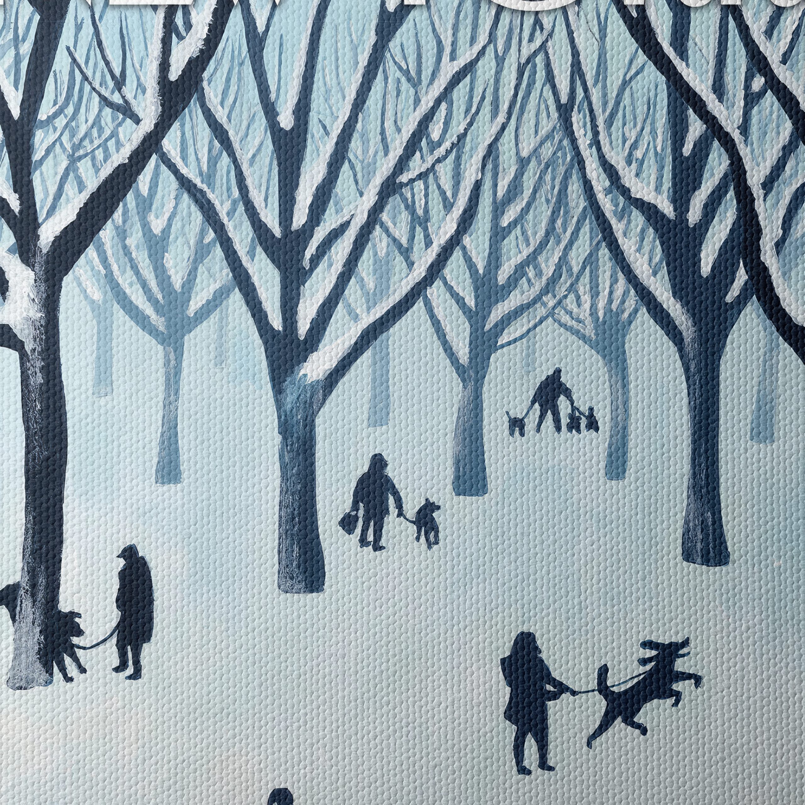 New Yorker Magazine Cover Featuring People Walking Dogs - Image 4