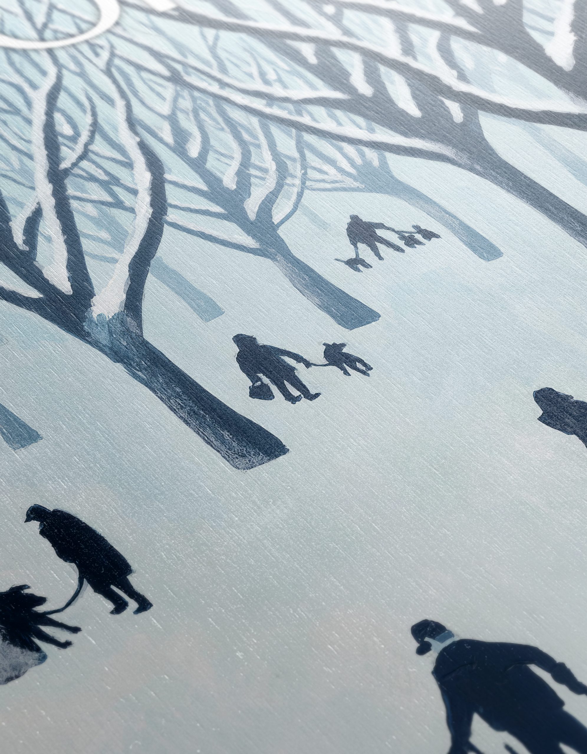 New Yorker Magazine Cover Featuring People Walking Dogs - Image 12