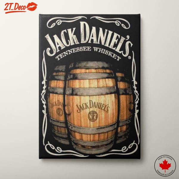 Jack Daniel's Whiskey Barrel Art 2