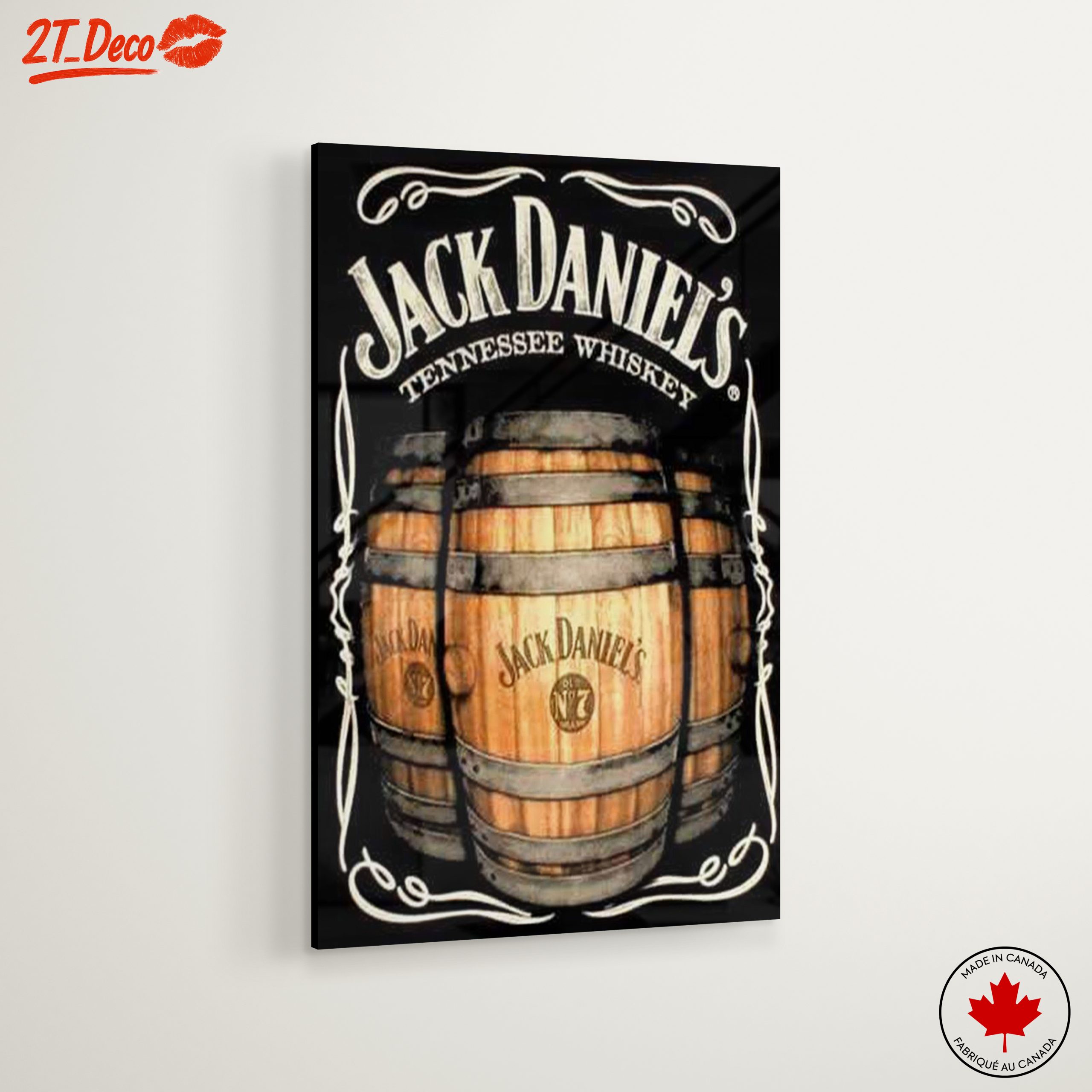 Jack Daniel's Whiskey Barrel Art 2 - Image 6