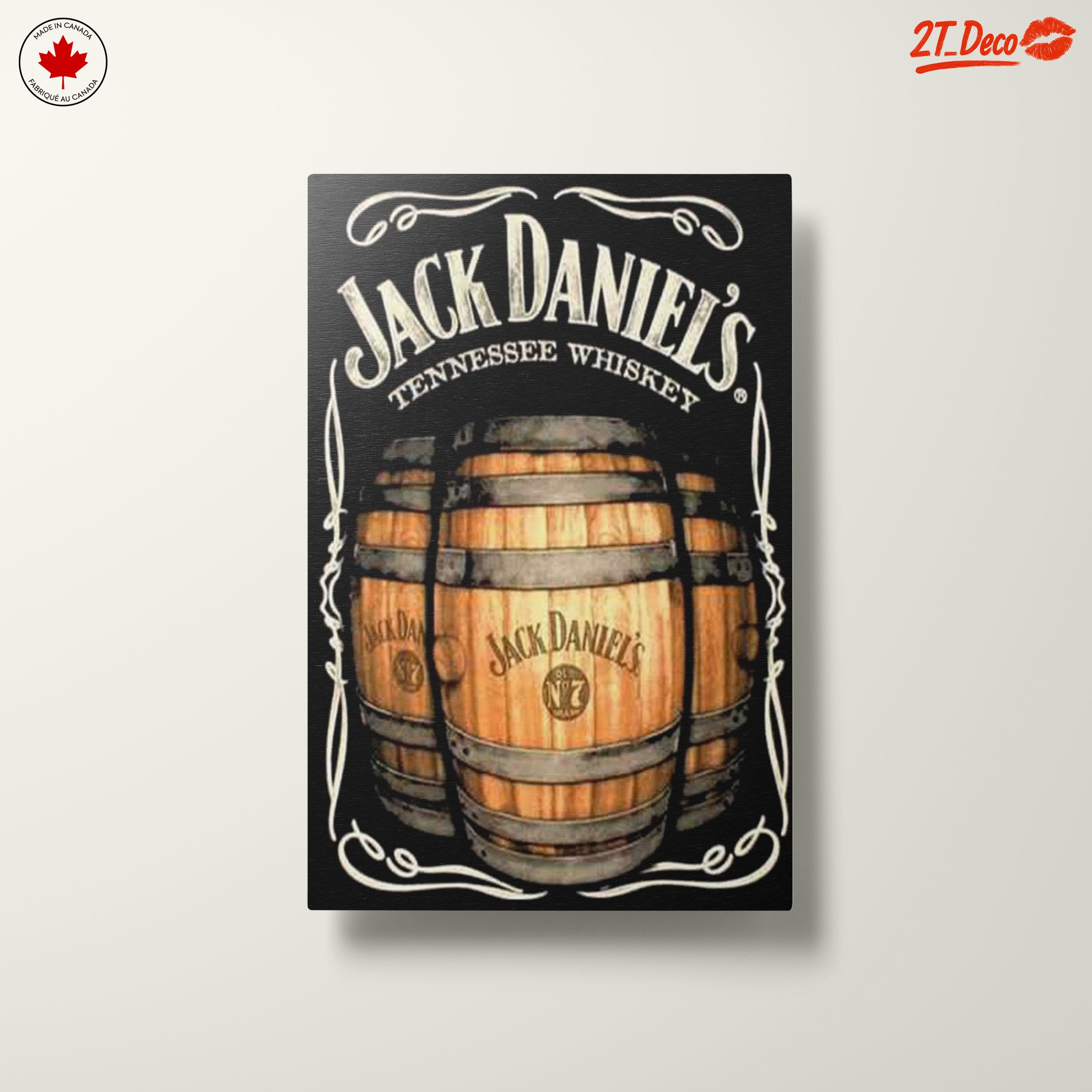 Jack Daniel's Whiskey Barrel Art 2 - Image 10