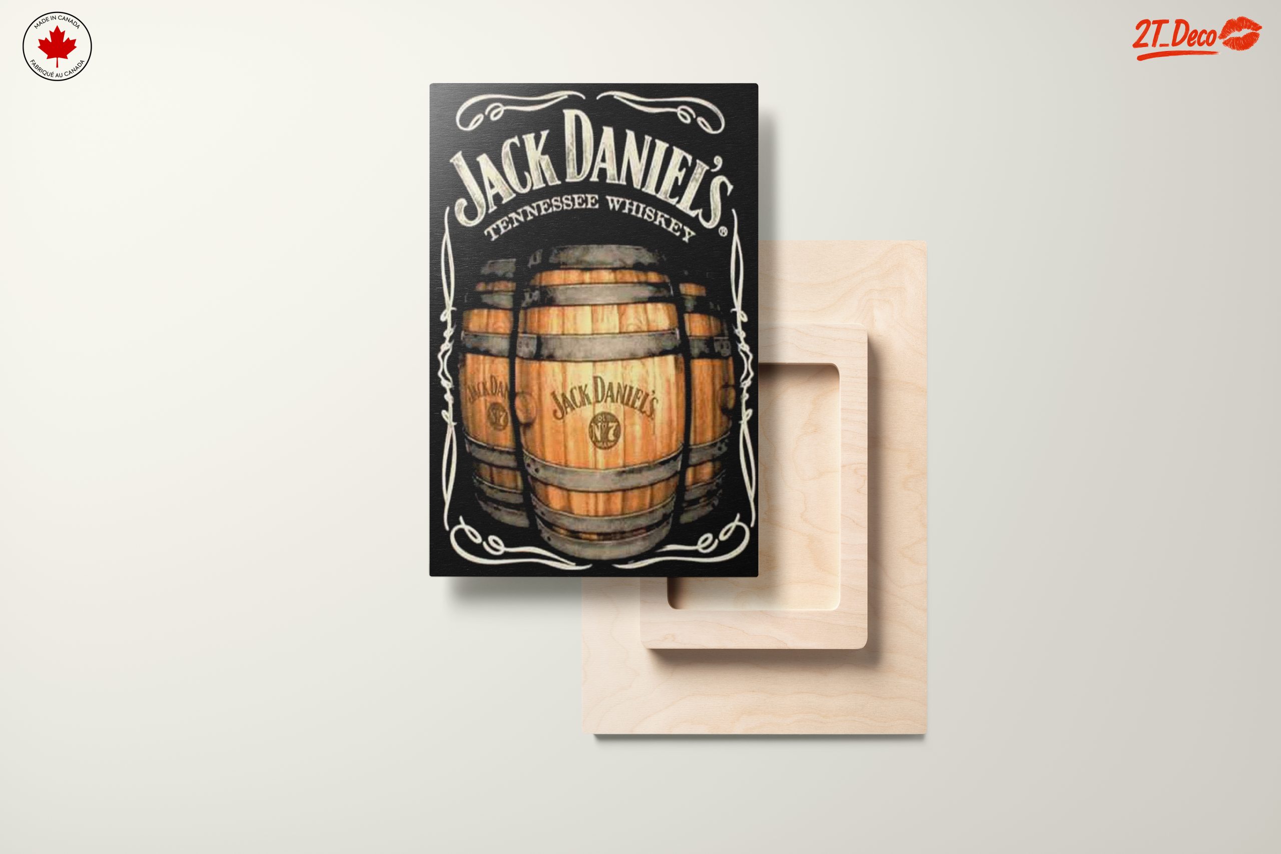 Jack Daniel's Whiskey Barrel Art 2 - Image 11