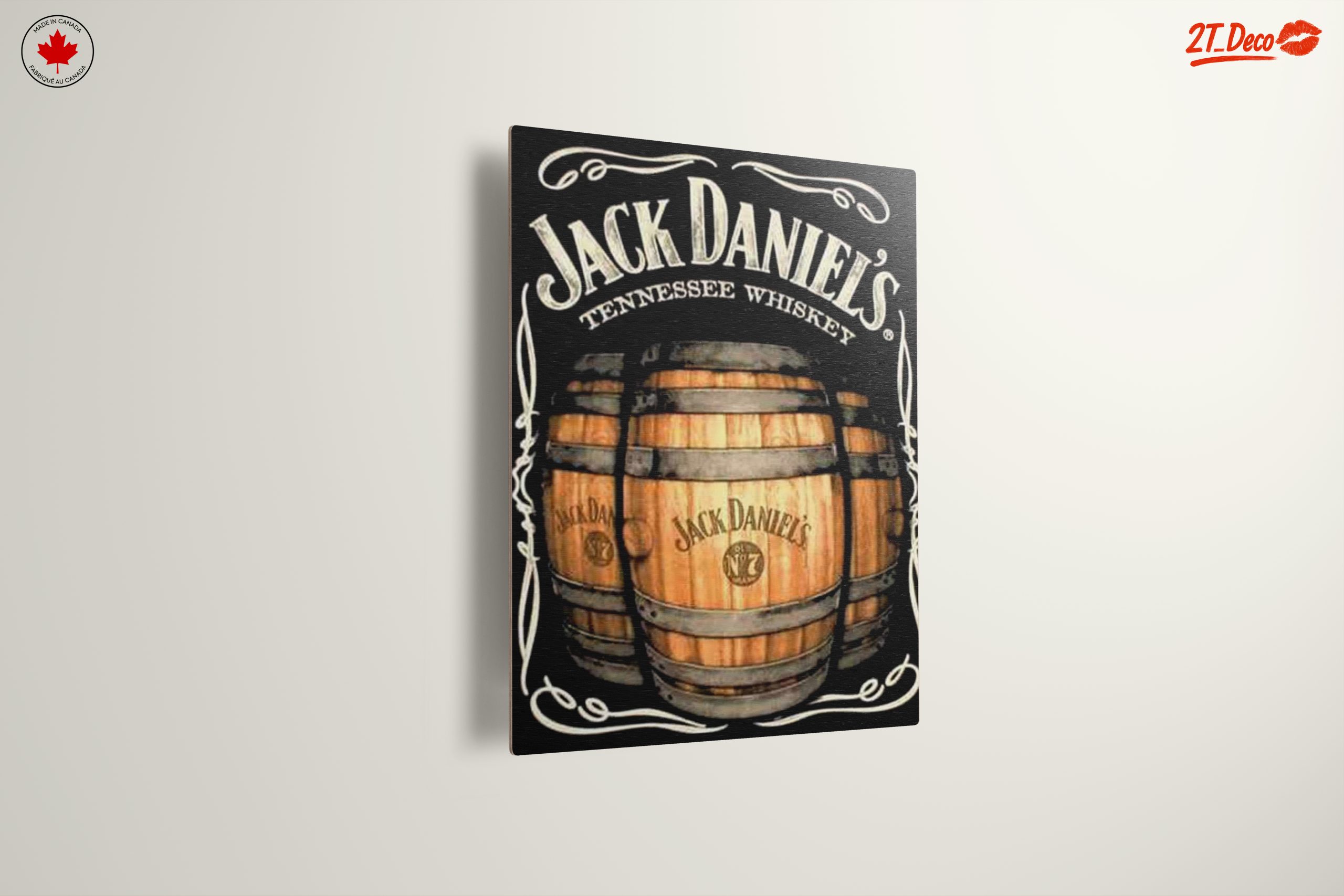 Jack Daniel's Whiskey Barrel Art 2 - Image 13