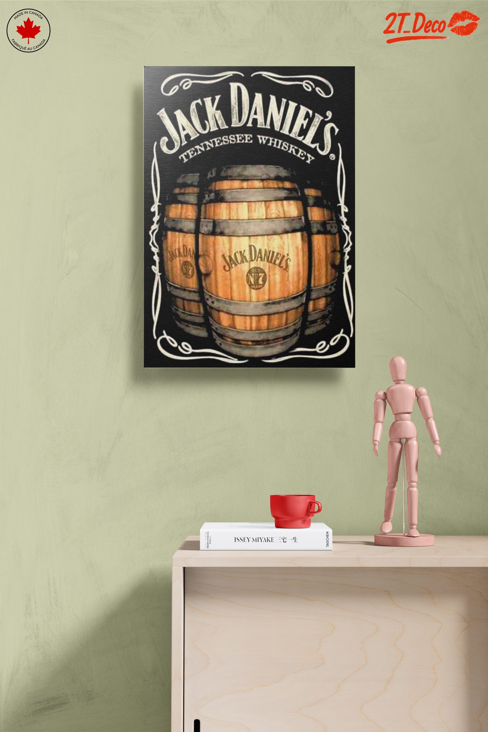 Jack Daniel's Whiskey Barrel Art 2 - Image 14