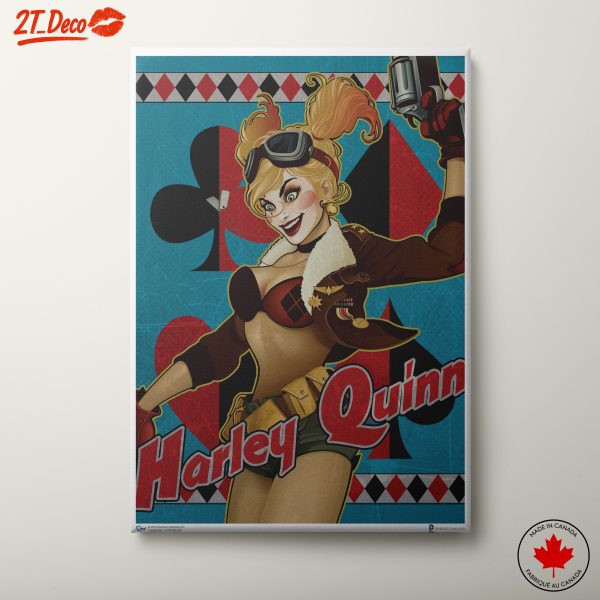 Vibrant Harley Quinn Artwork