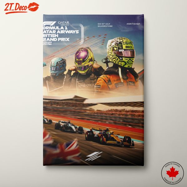 2024 Formula 1 British Grand Prix Art
