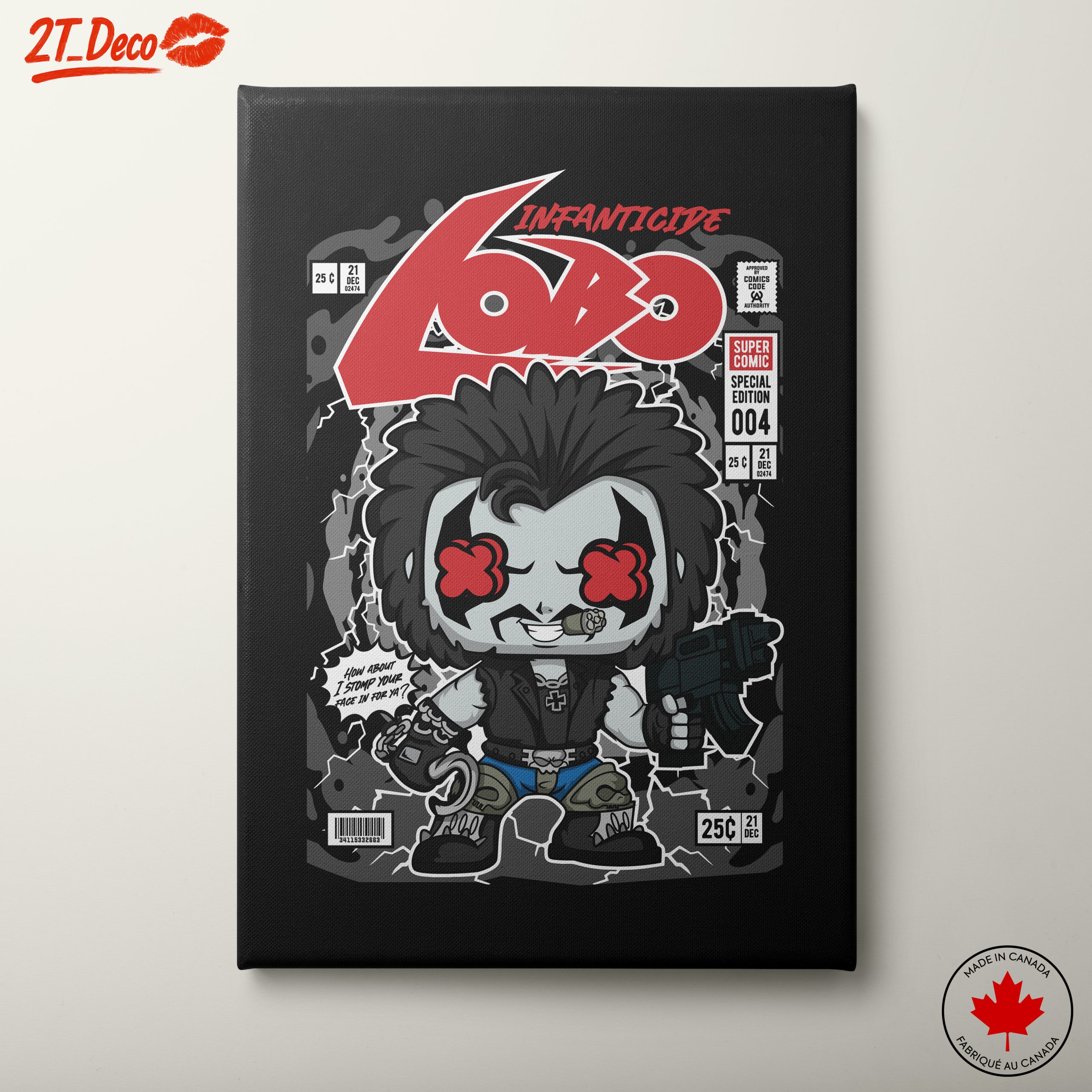 Lobo Animated Character Art