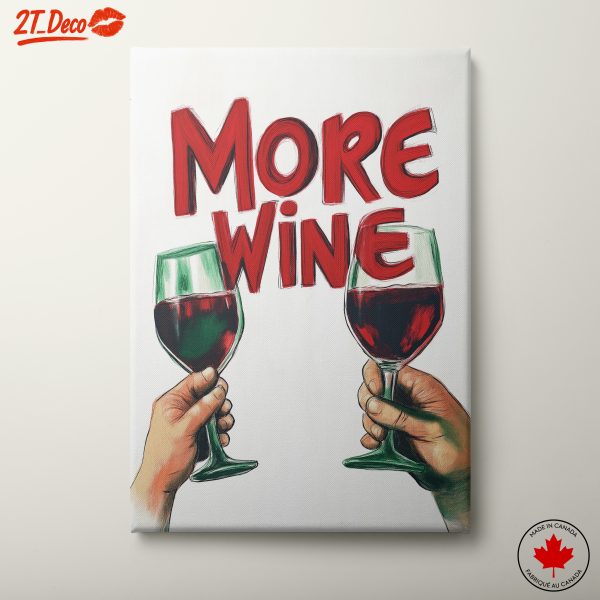 More Wine Celebration Art