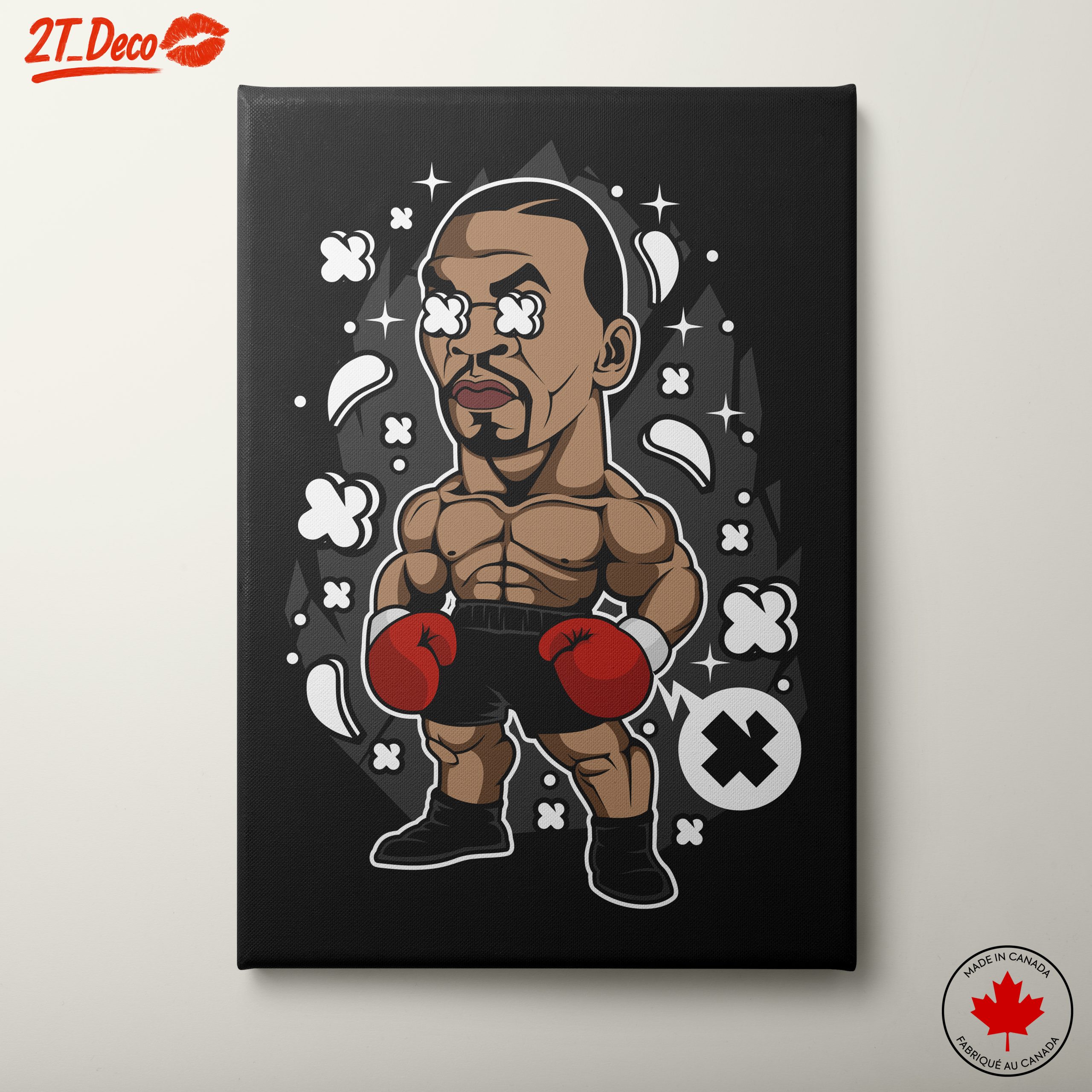 Cartoon Boxing Character Art