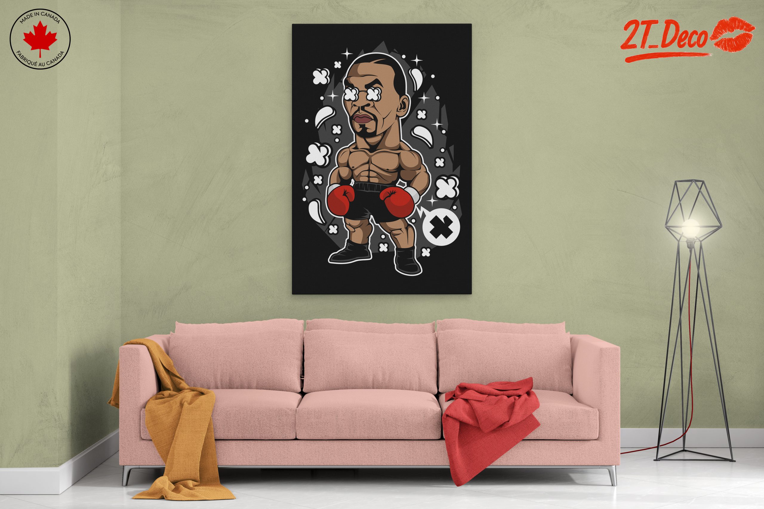 Cartoon Boxing Character Art - Image 2