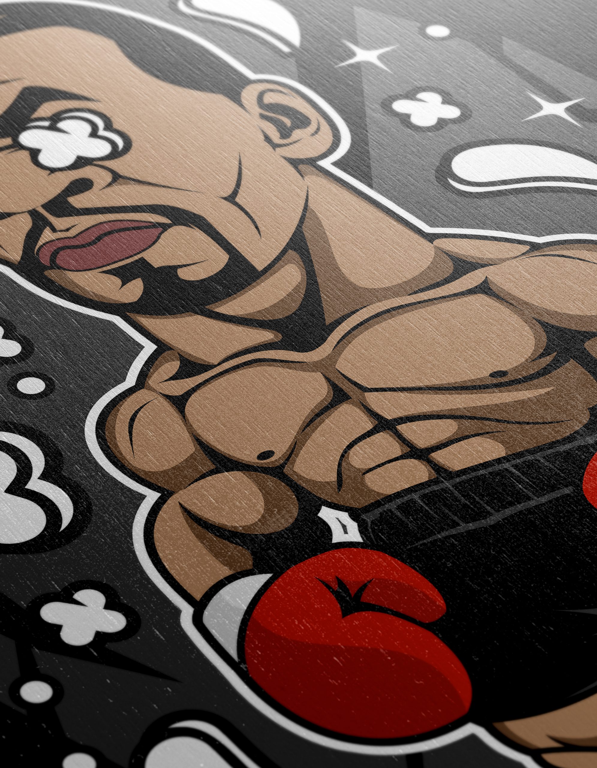 Cartoon Boxing Character Art - Image 12