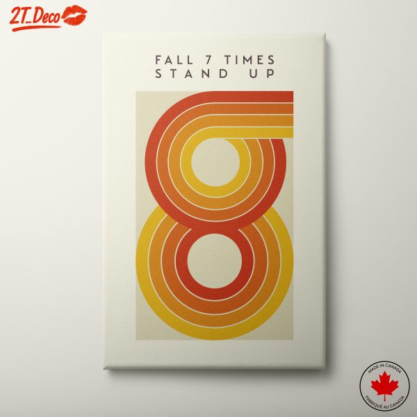 Inspirational Typography Design with Bold Colors