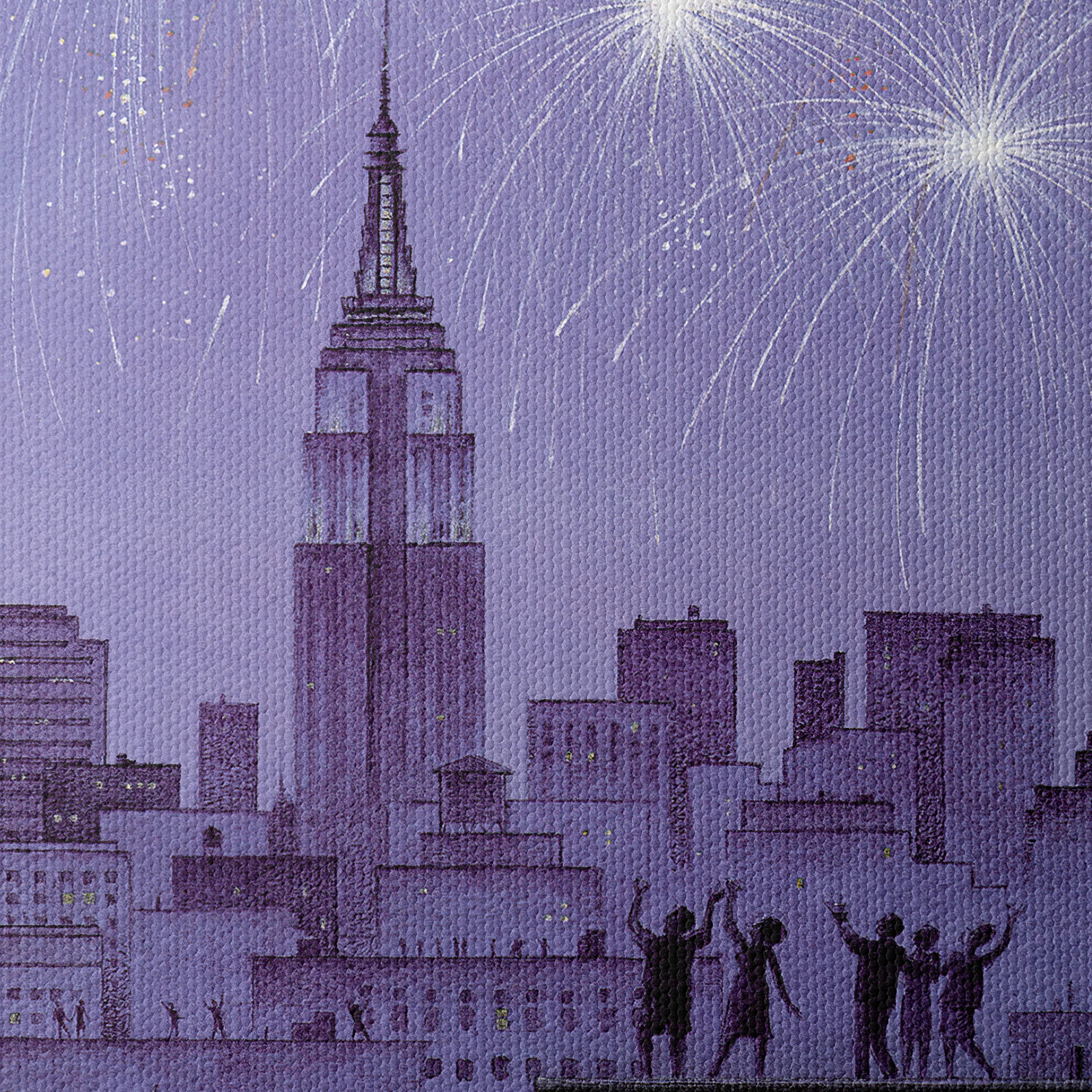 The New Yorker Magazine Cover with Fireworks - Image 4