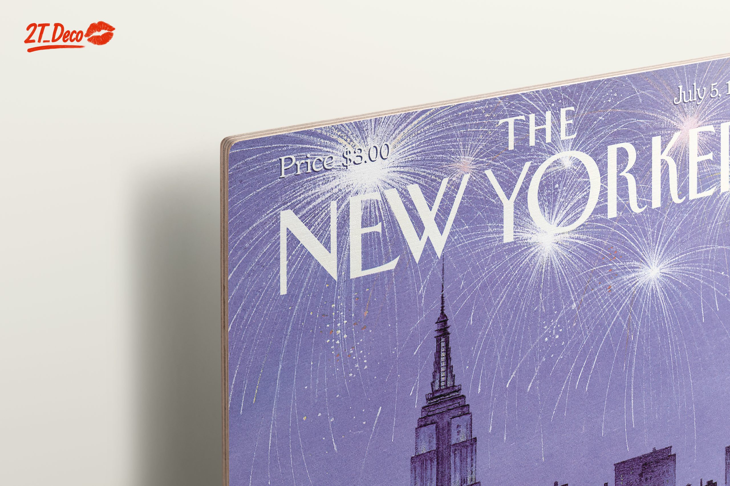 The New Yorker Magazine Cover with Fireworks - Image 15
