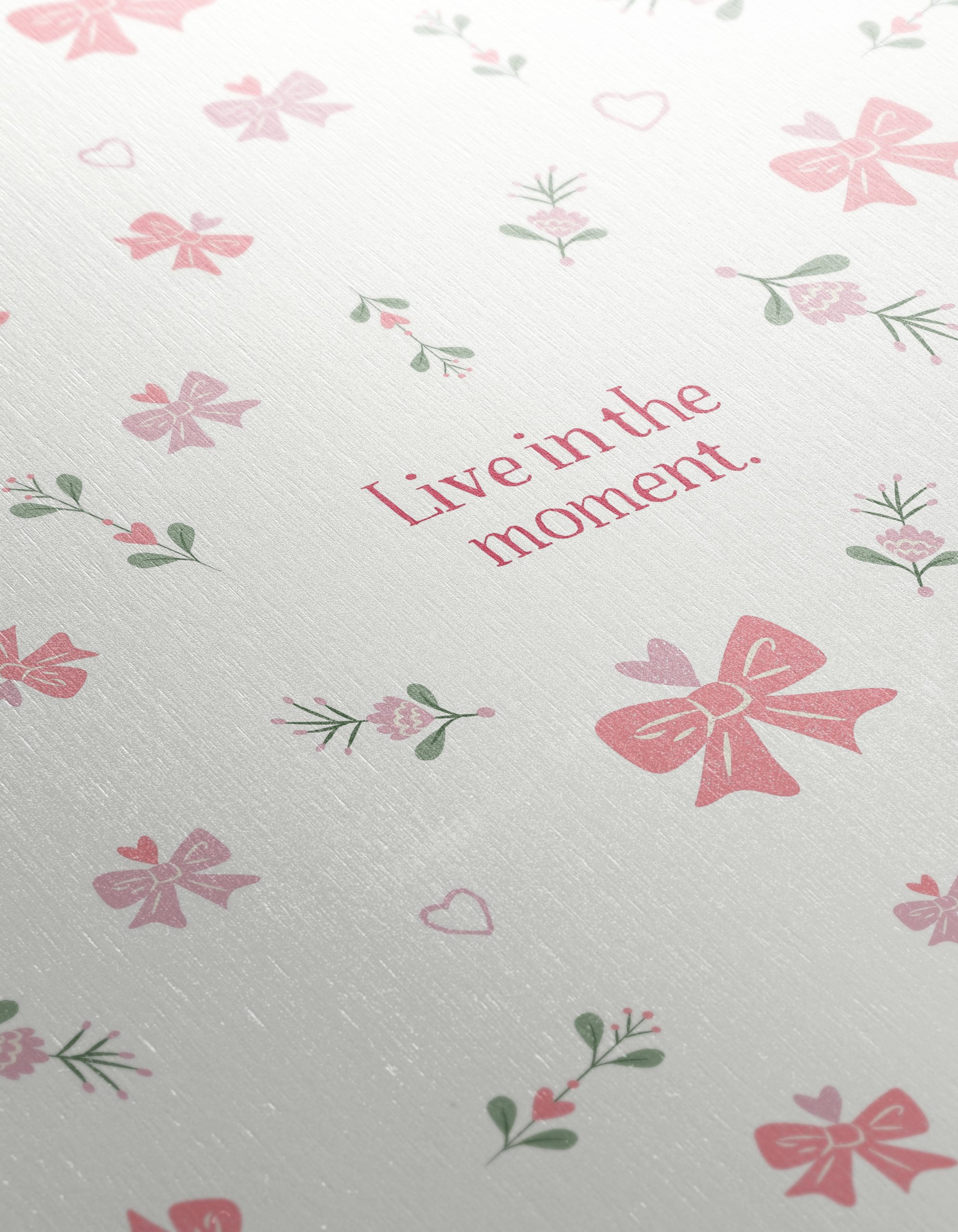 Charming Floral Wall Art with Inspirational Quote - Image 12