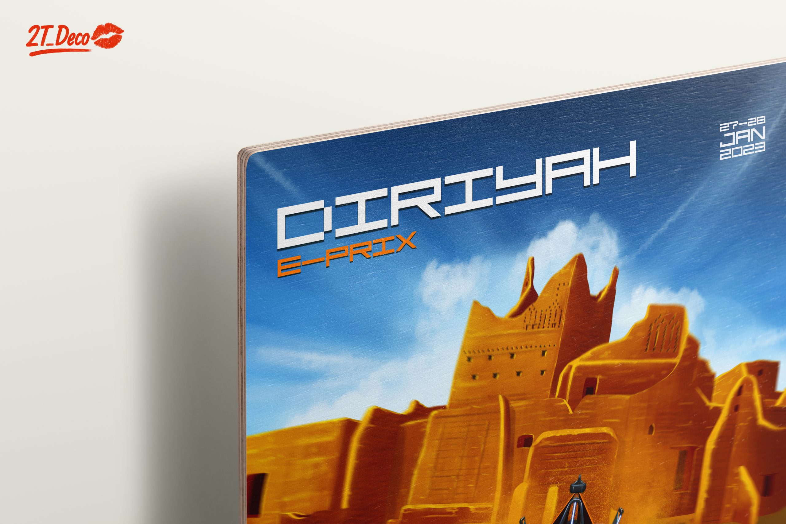 Diriayah E-Prix Racing Car Artwork - Image 15