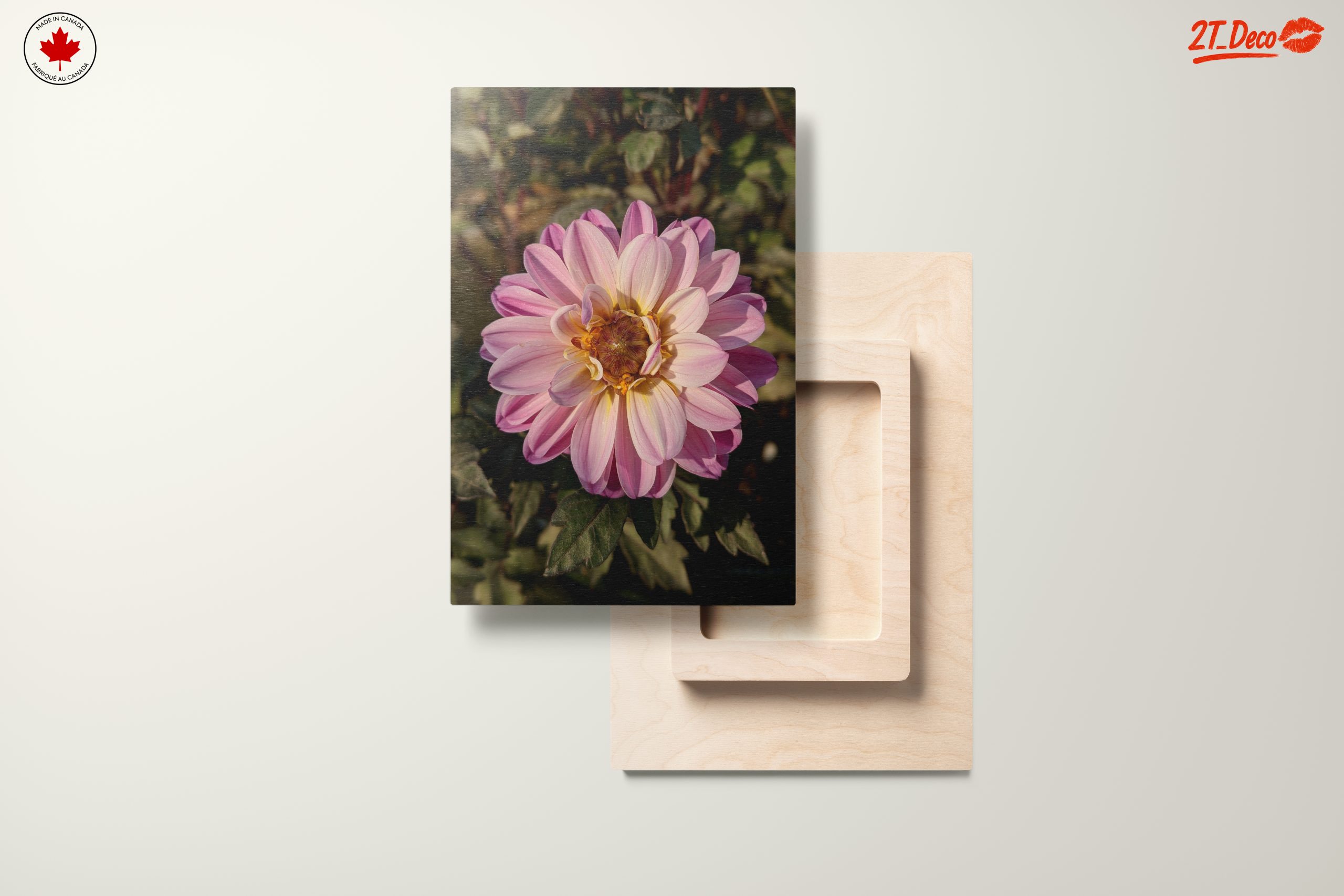 Stunning Pink Flower Artwork - Image 11