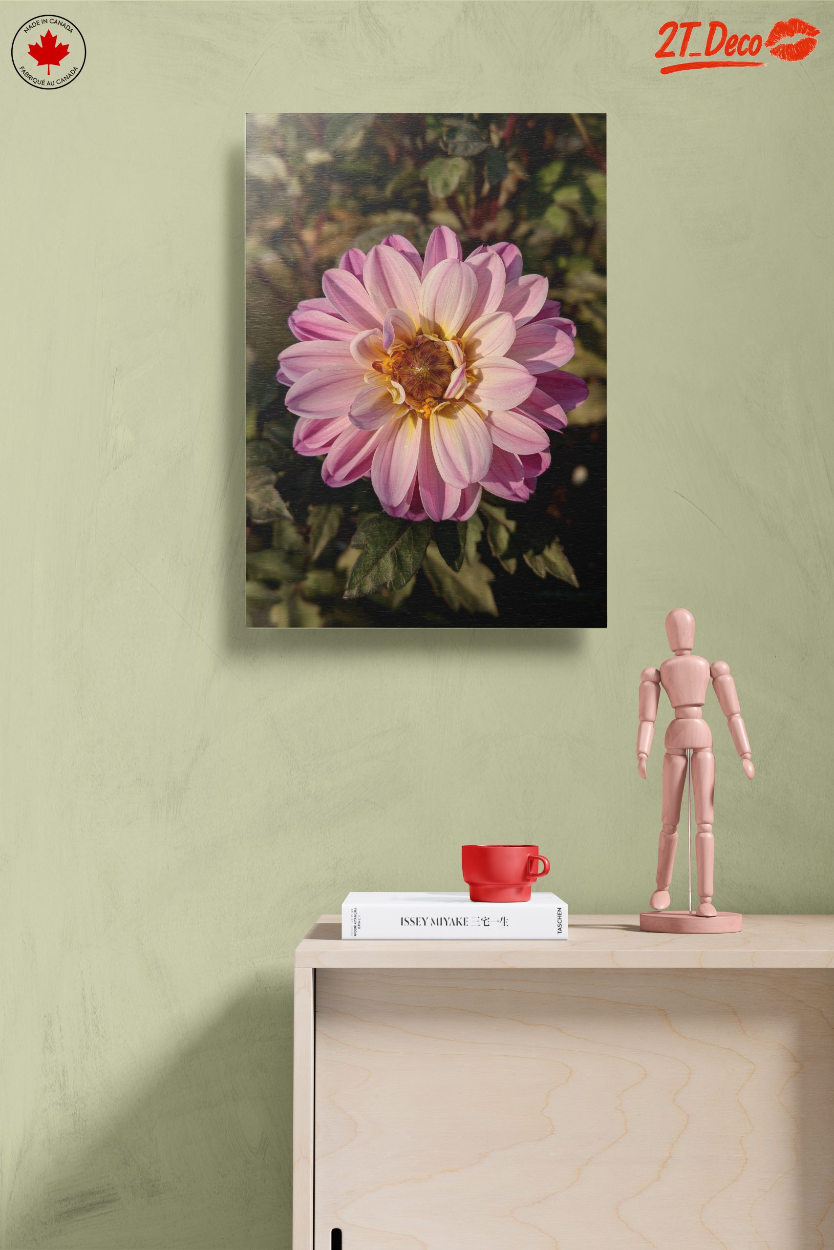 Stunning Pink Flower Artwork - Image 14
