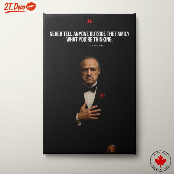 Vito Corleone Quote Art