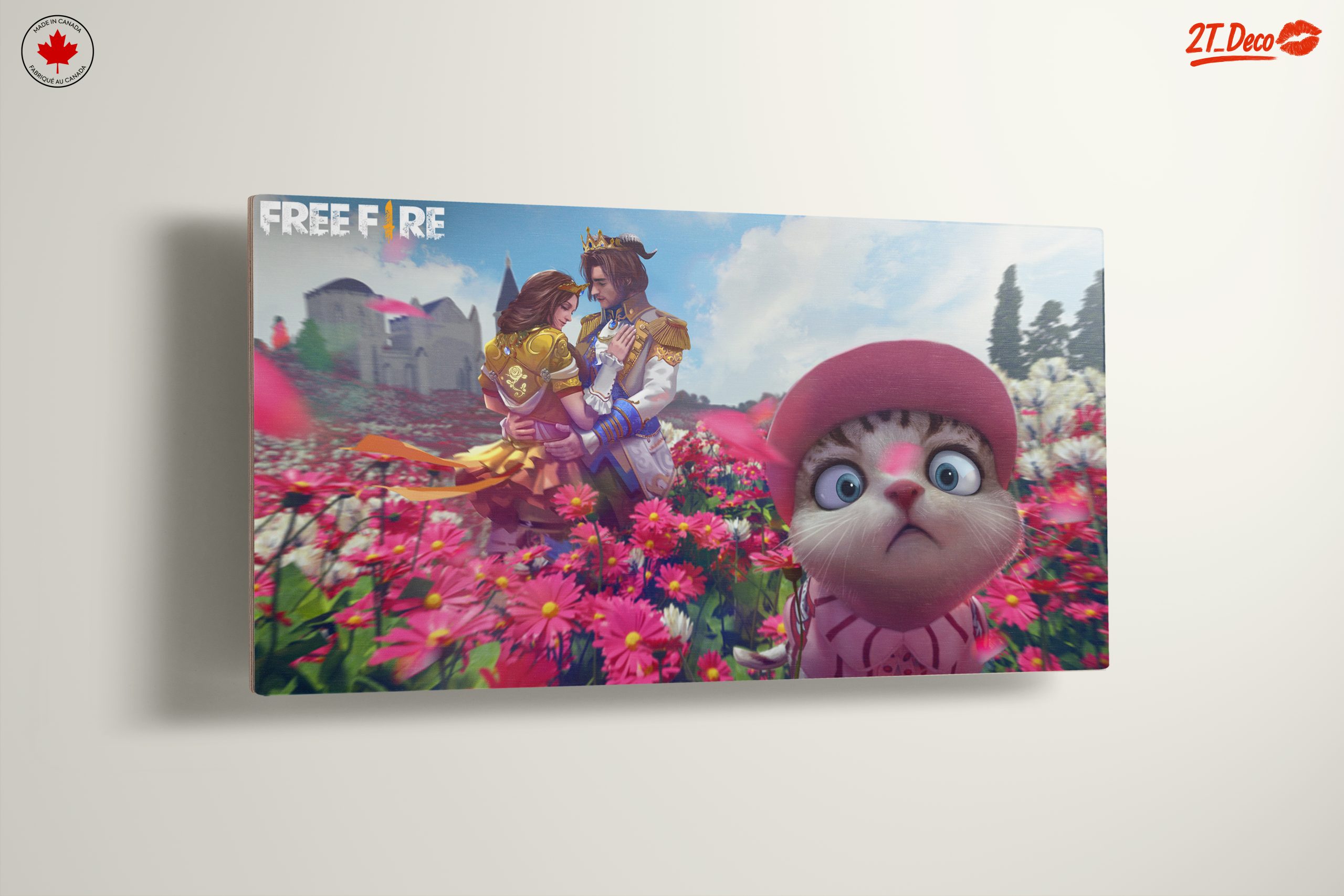 Charming Anime Couple in Flower Field - Image 13
