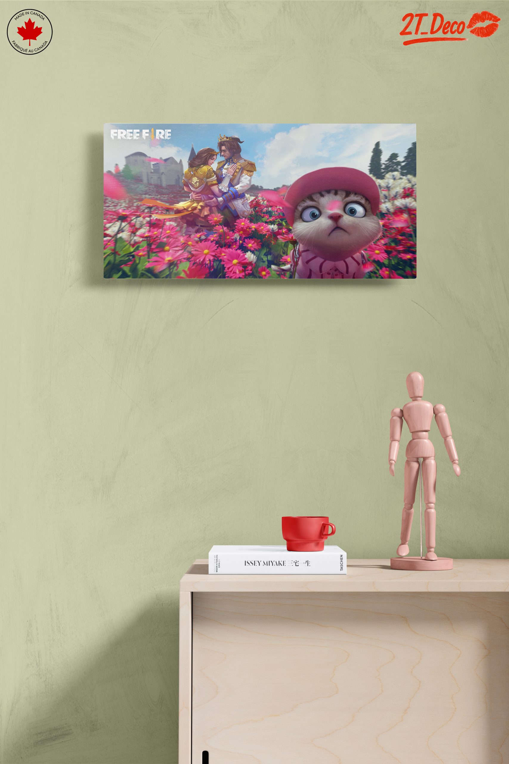 Charming Anime Couple in Flower Field - Image 14