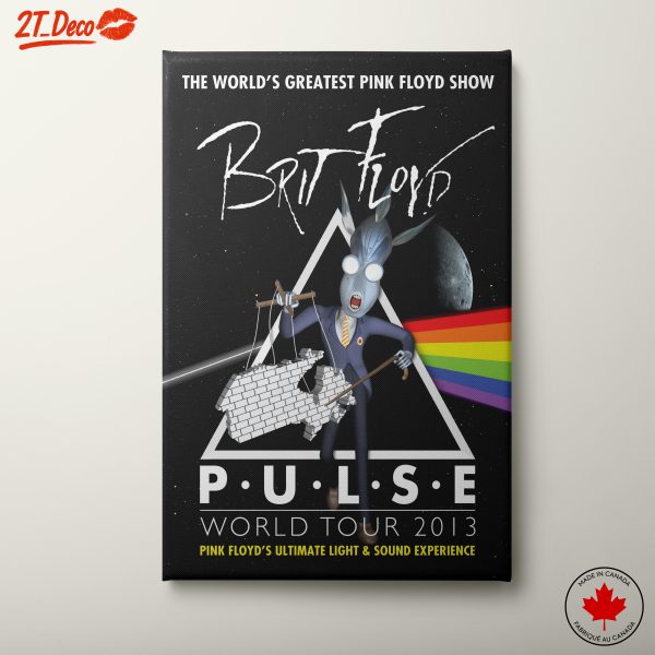 Brit Floyd Pulse World Tour Artwork