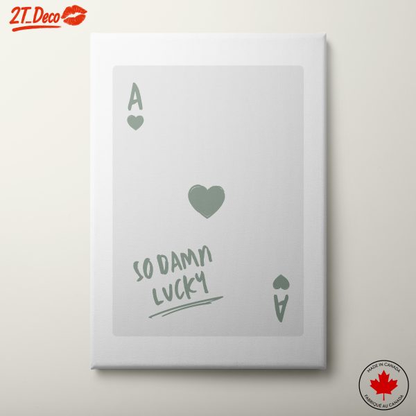 Ace of Hearts Playing Card Art 16