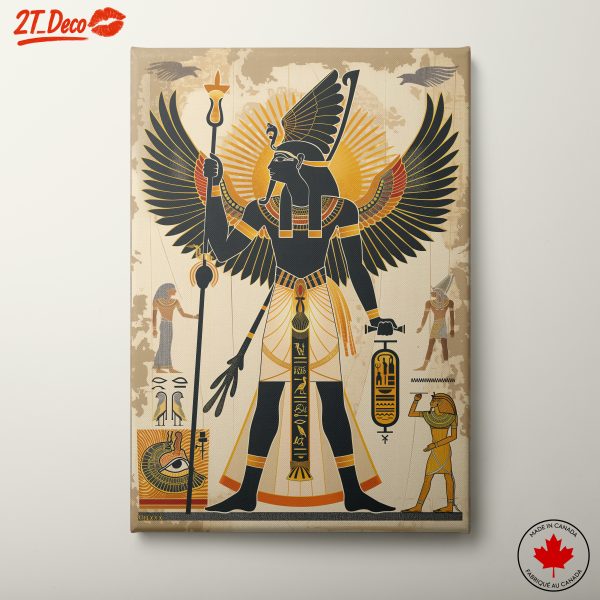 Stunning Ancient Egyptian Artwork with Gods