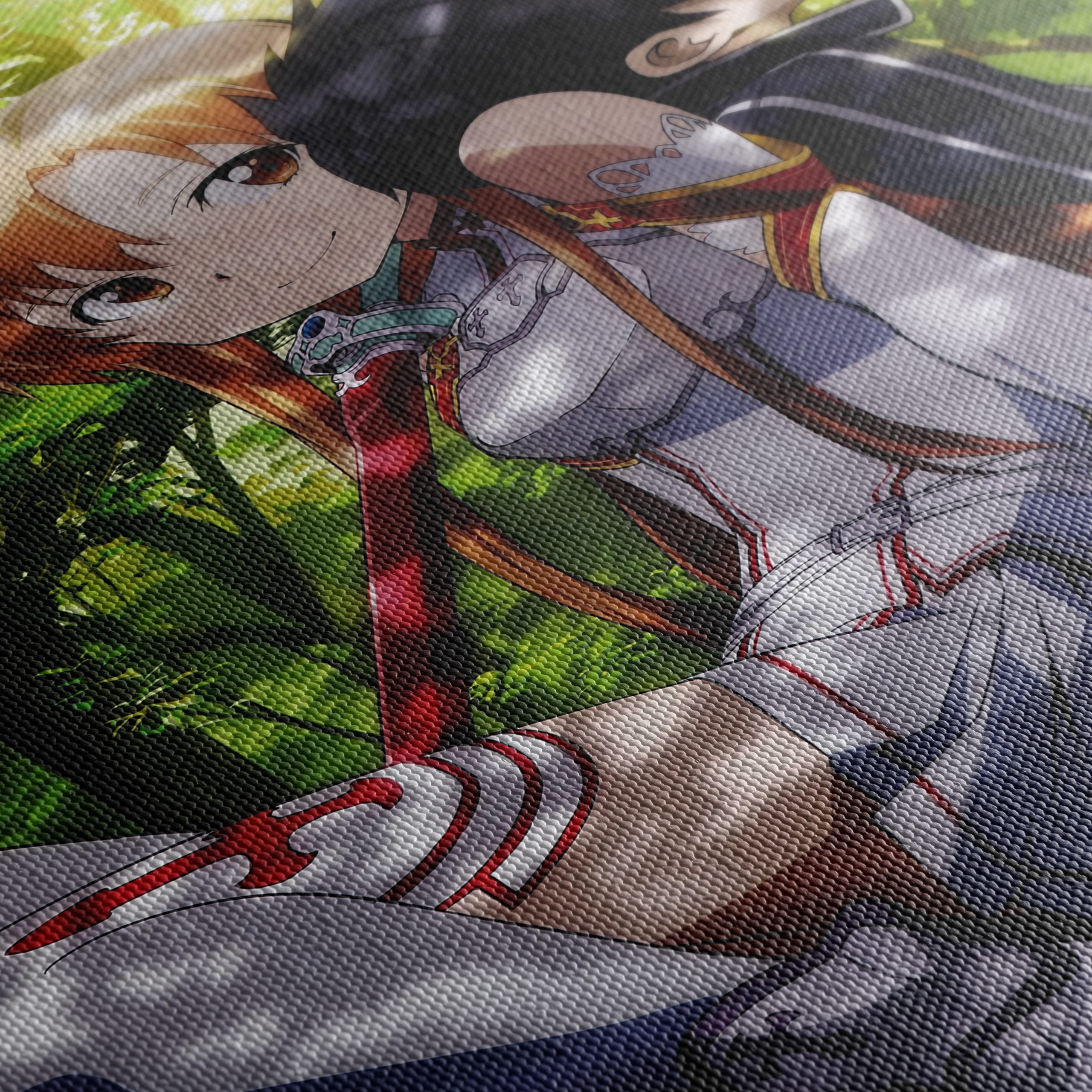 Sword Art Online Characters in a Lush Forest - Image 5