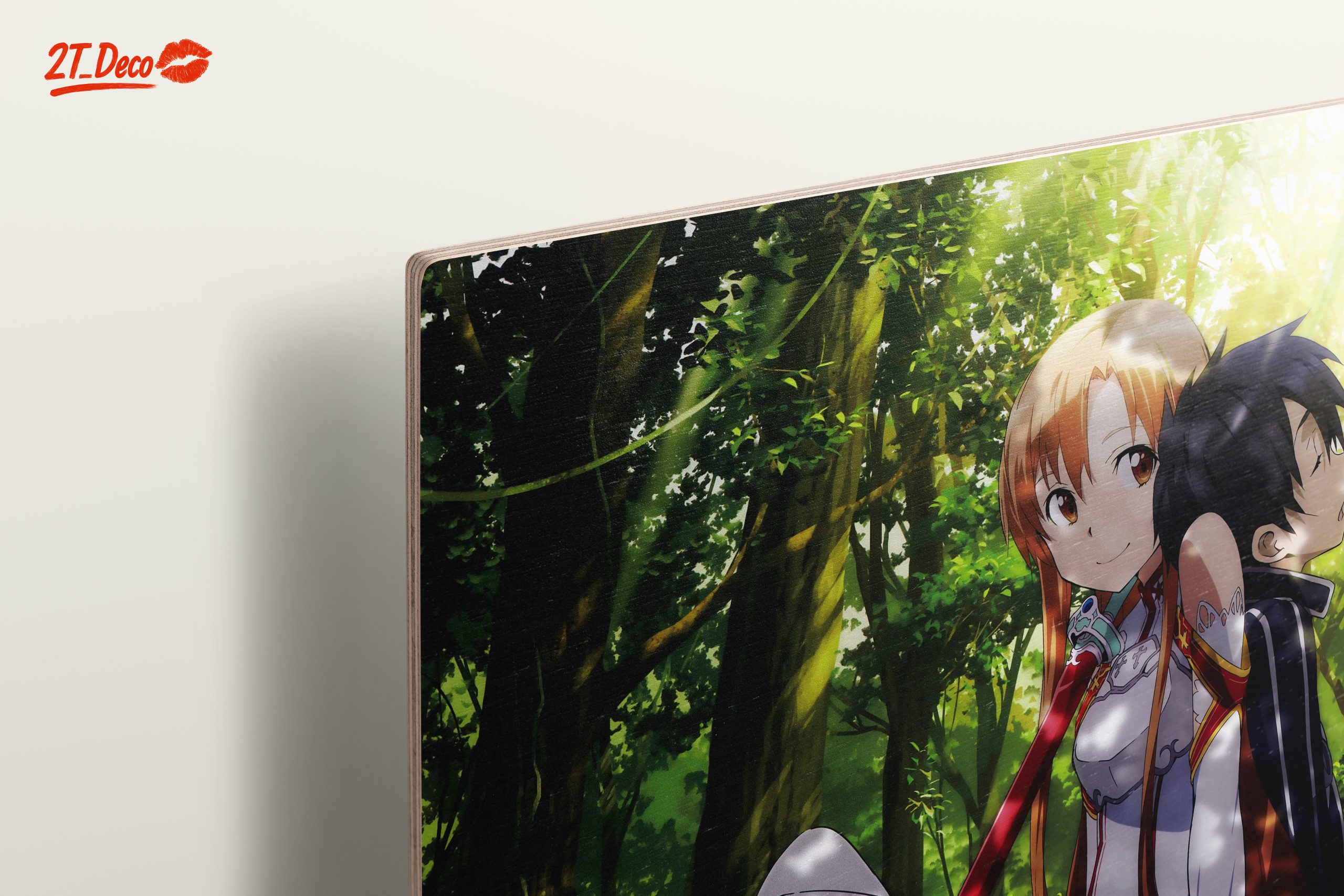 Sword Art Online Characters in a Lush Forest - Image 15