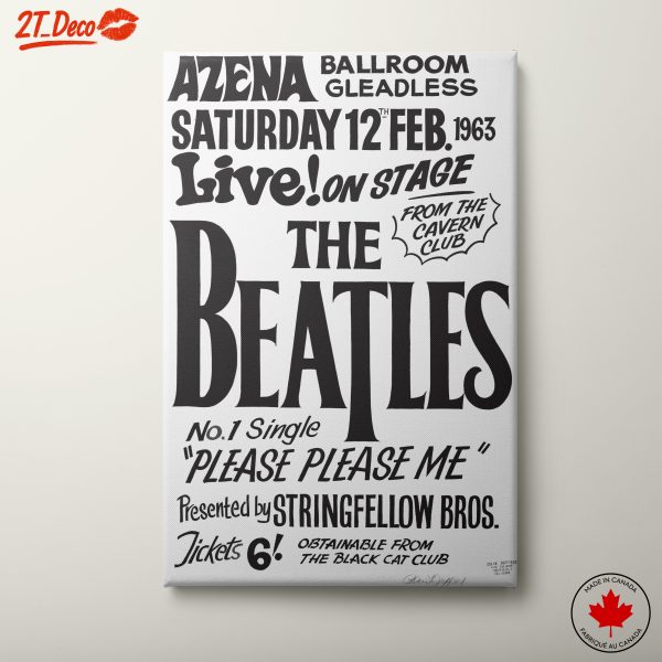 The Beatles Concert Poster Art