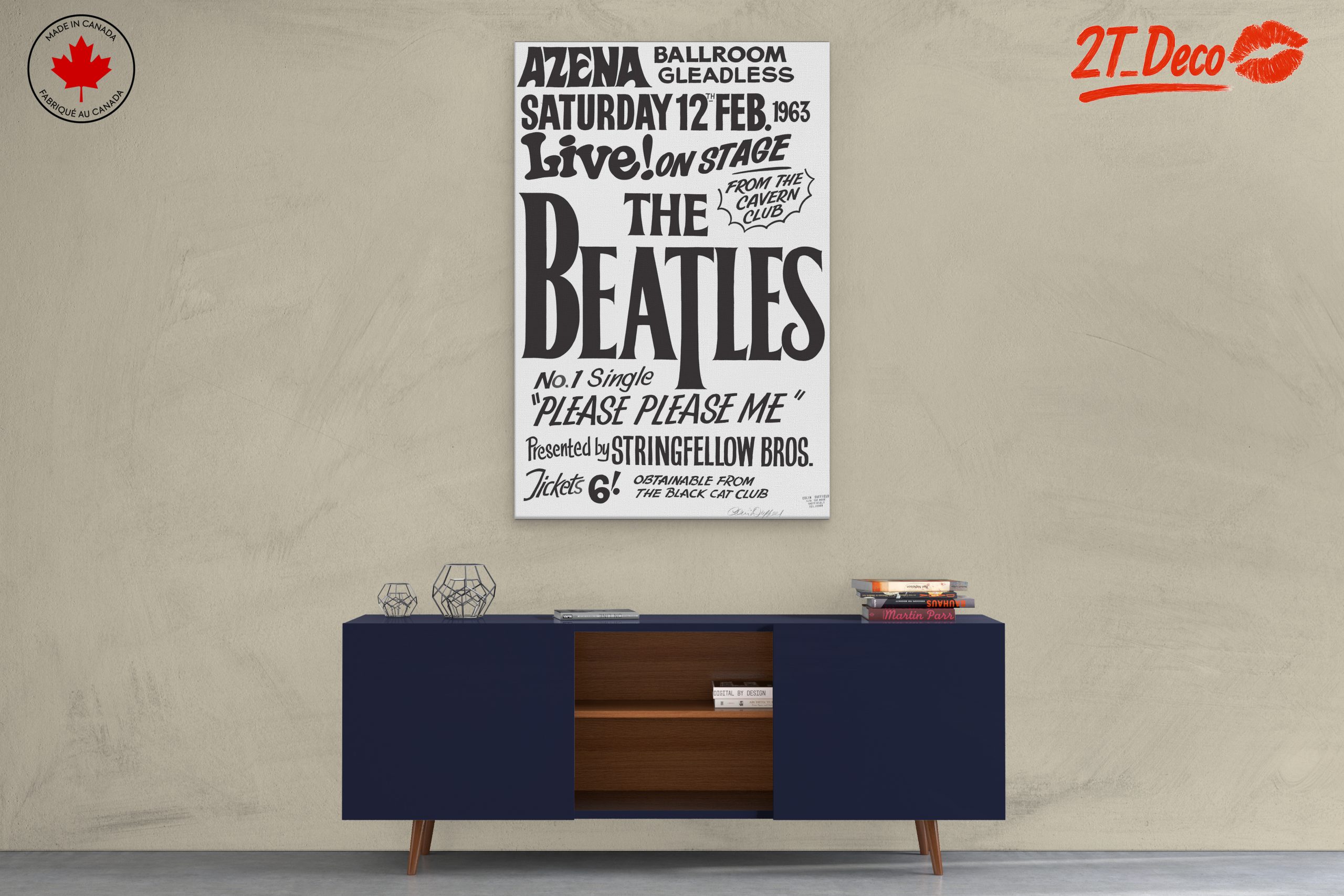 The Beatles Concert Poster Art - Image 3