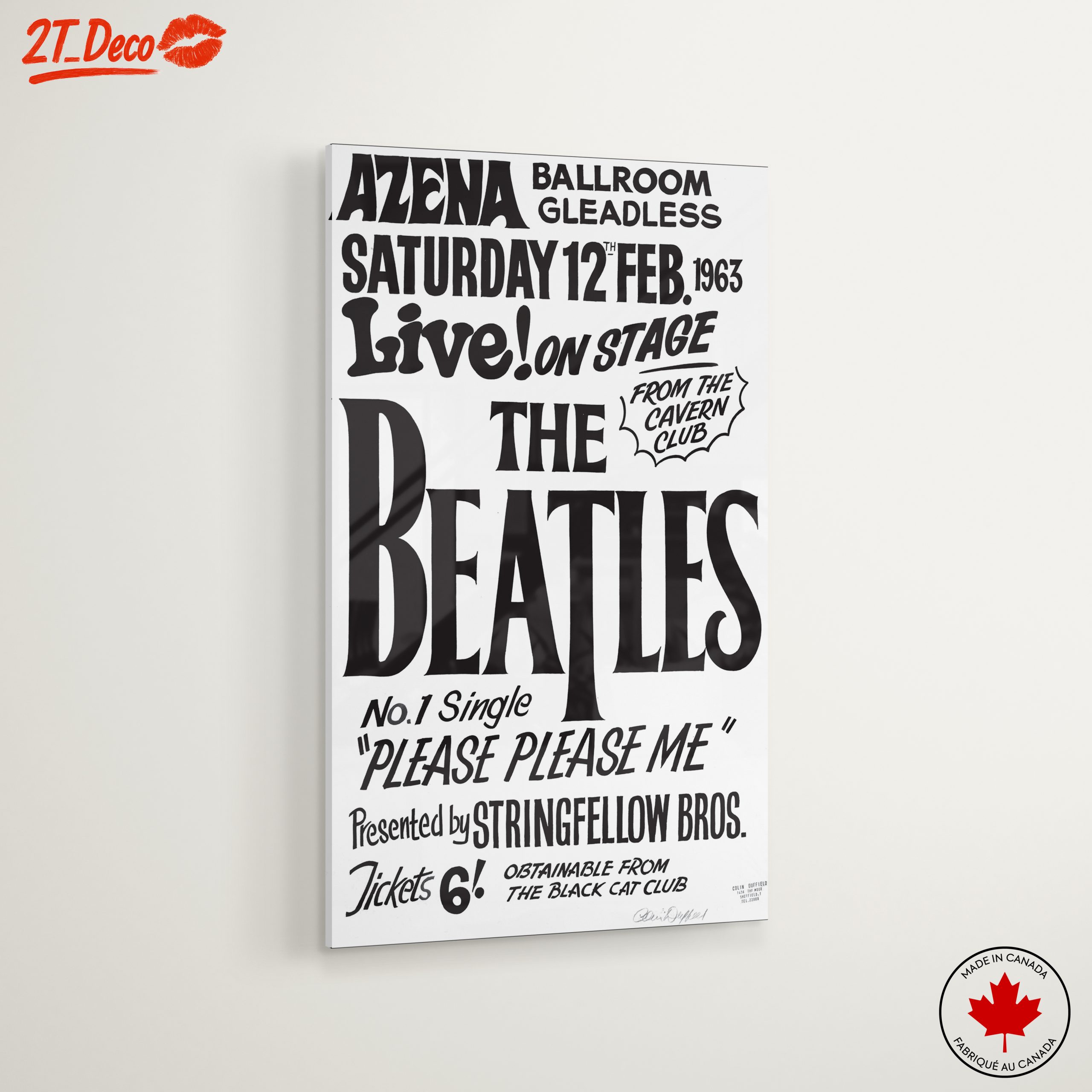 The Beatles Concert Poster Art - Image 6