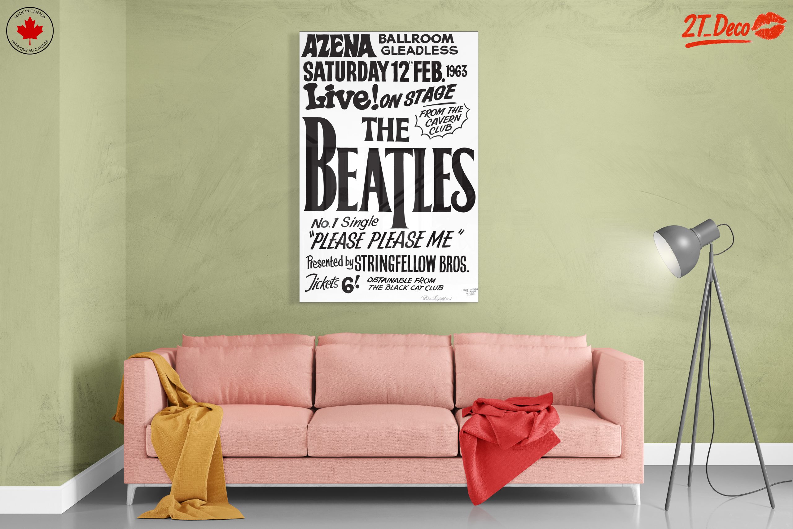 The Beatles Concert Poster Art - Image 7
