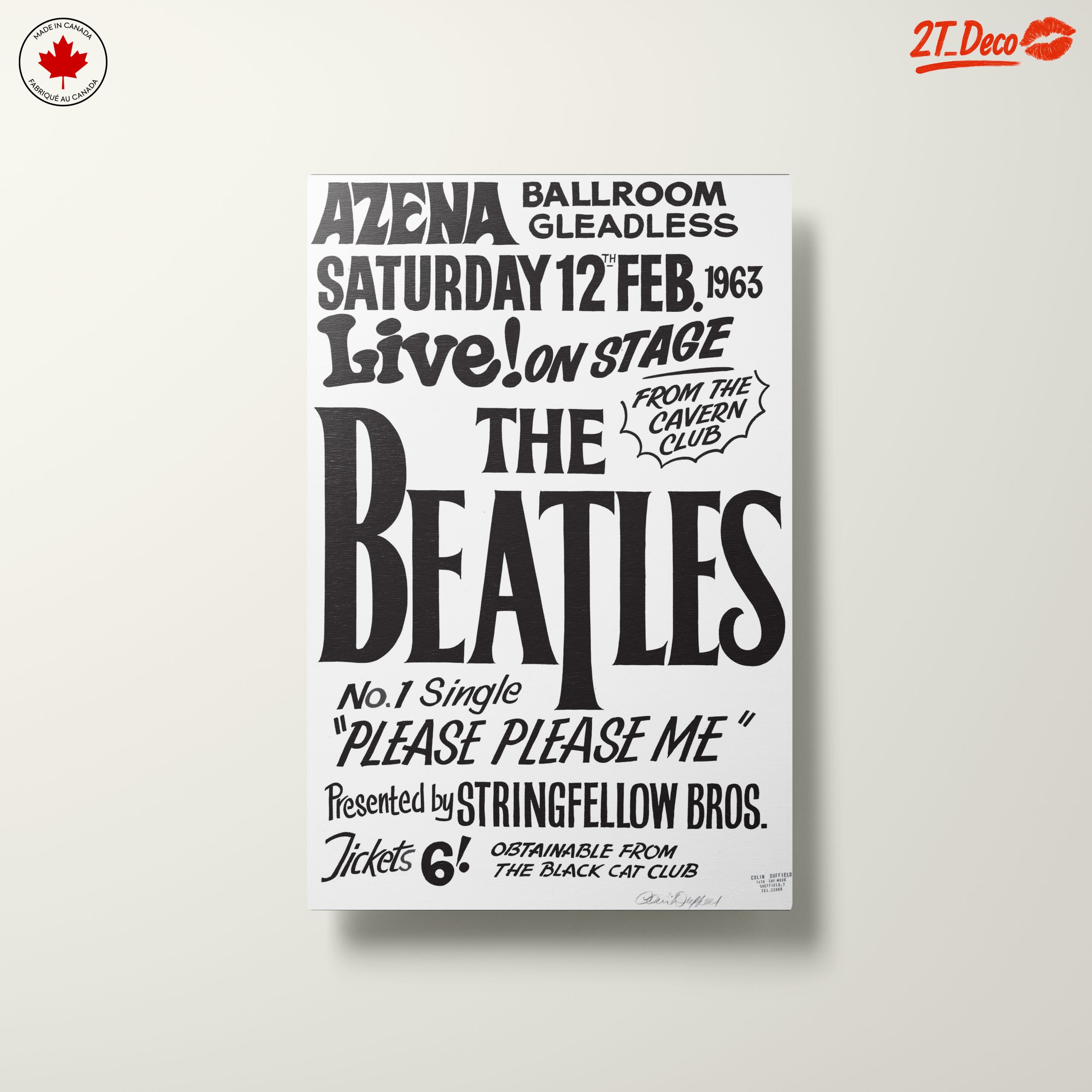 The Beatles Concert Poster Art - Image 10
