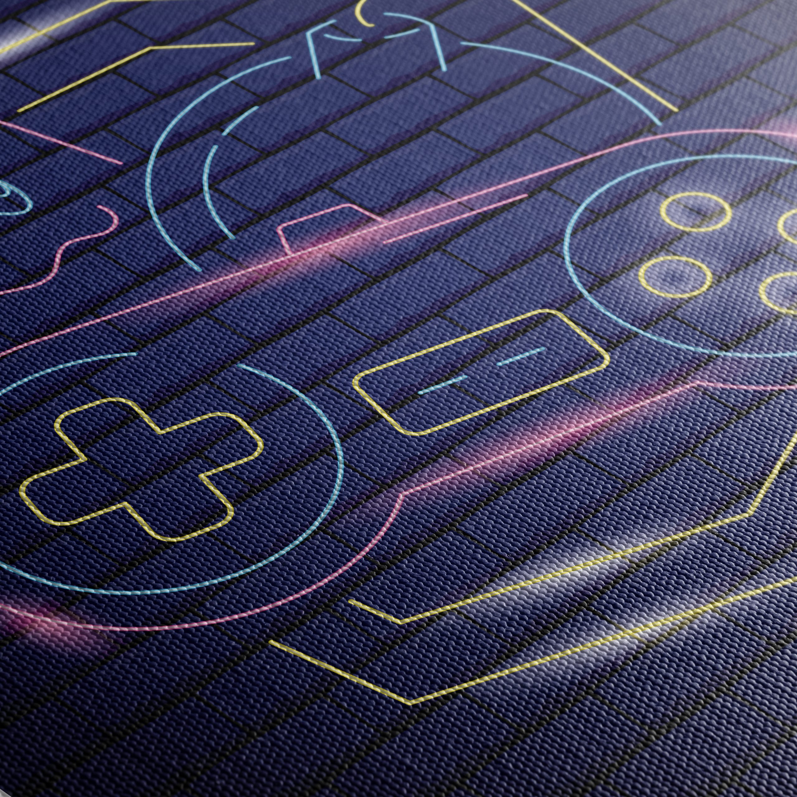Neon Game Controller Art - Image 5